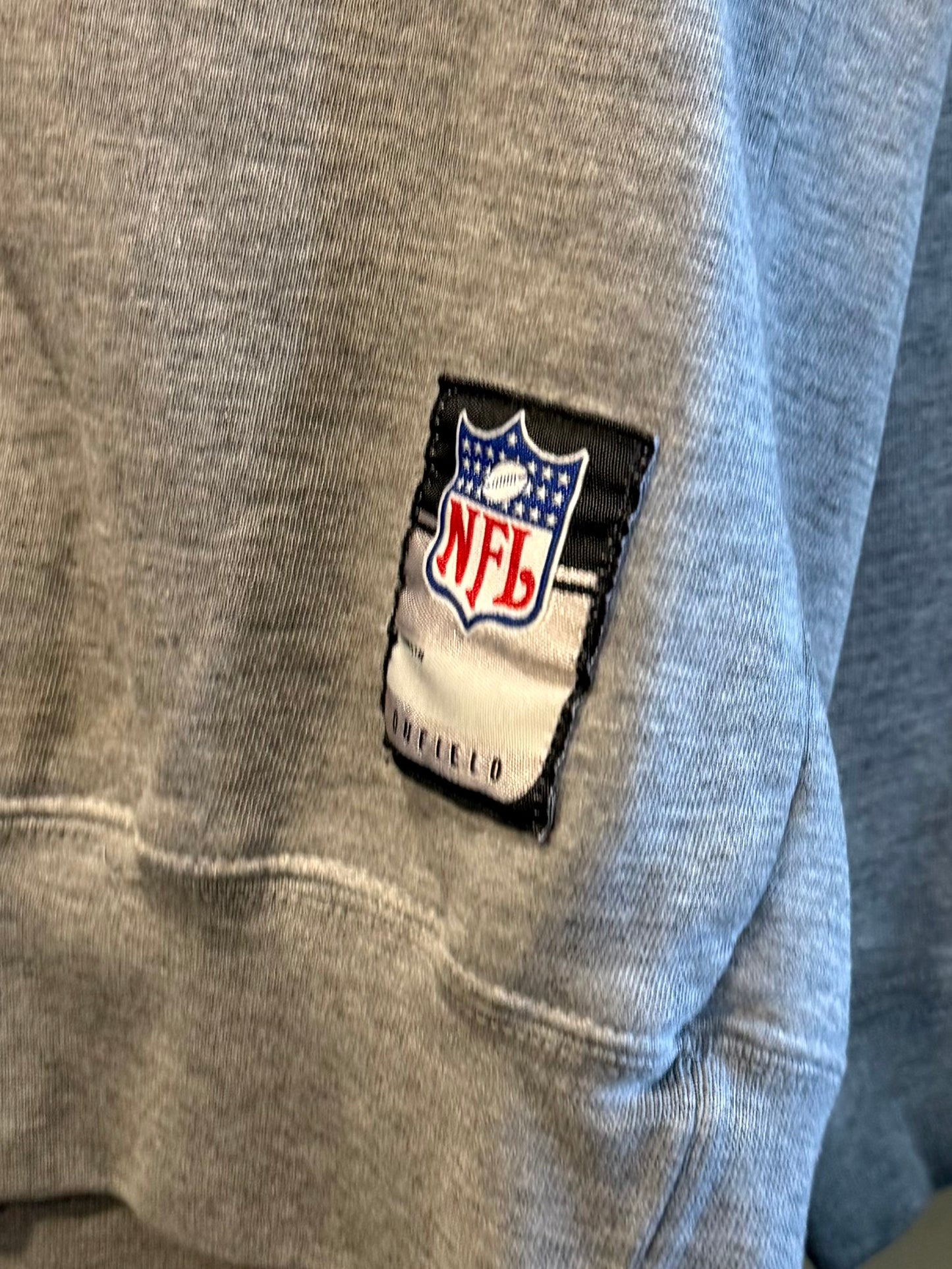 Vintage Cleveland Browns Gray Reebok Embroidered Sweatshirt- XL