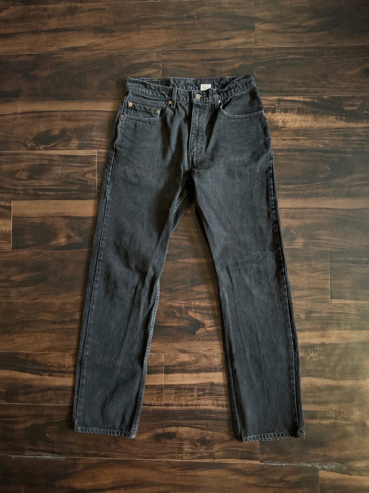 Vintage Levi’s 505 Black Denim Jeans- 30x33