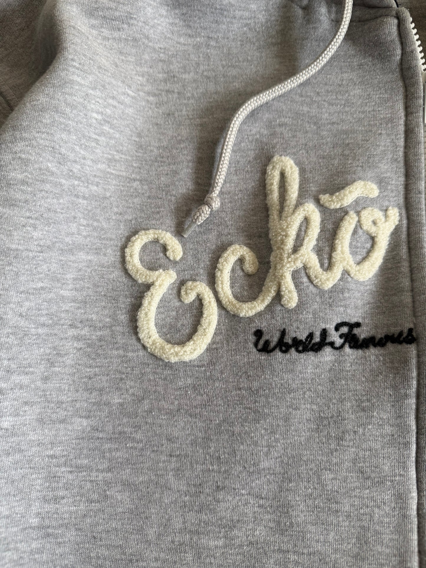 Vintage Ecko Unlimited Gray Zip-Up Heavyweight Hoodie Sweatshirt- XL