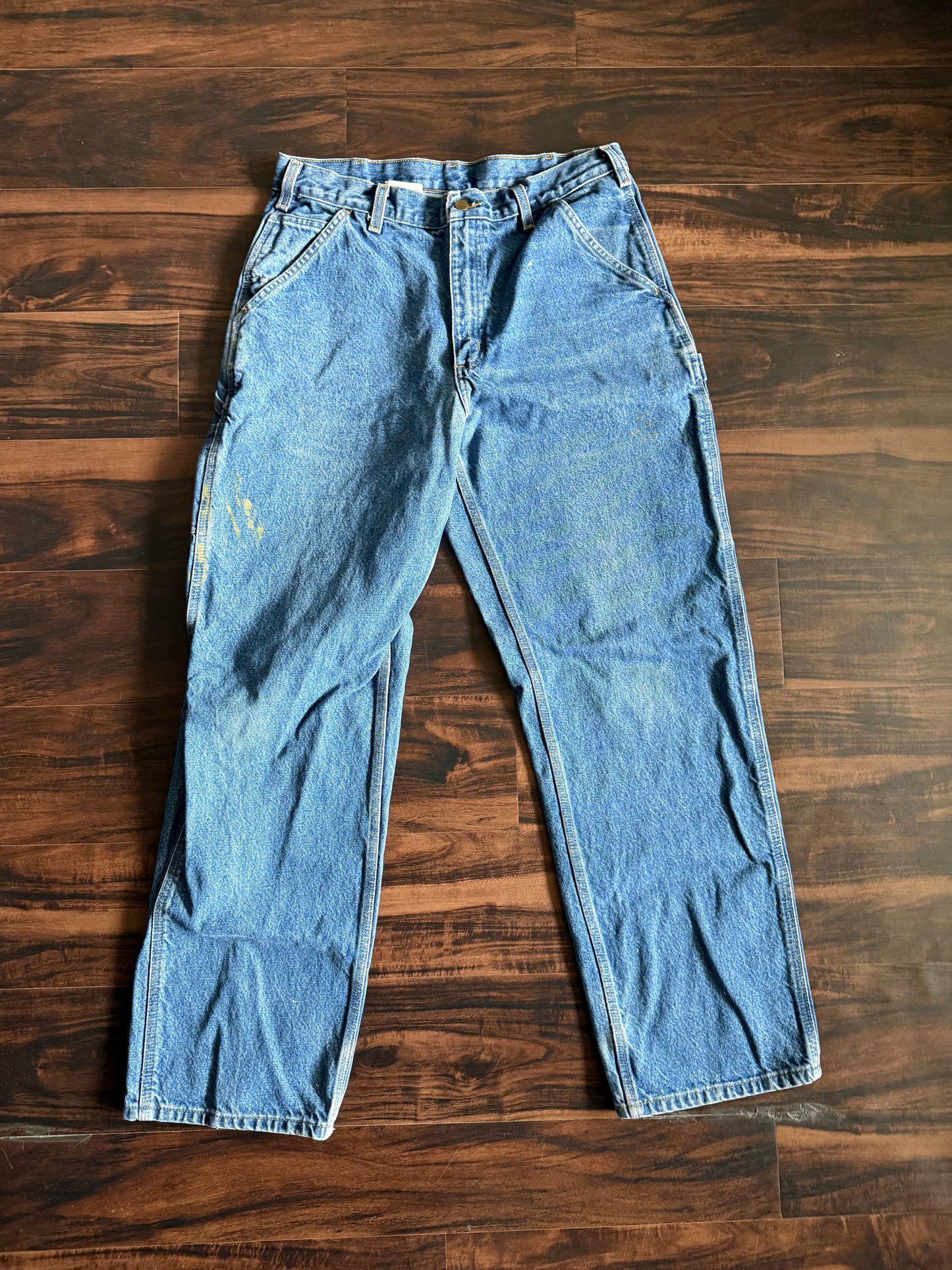 Vintage Carhartt Carpenter Denim Jeans- 34x32