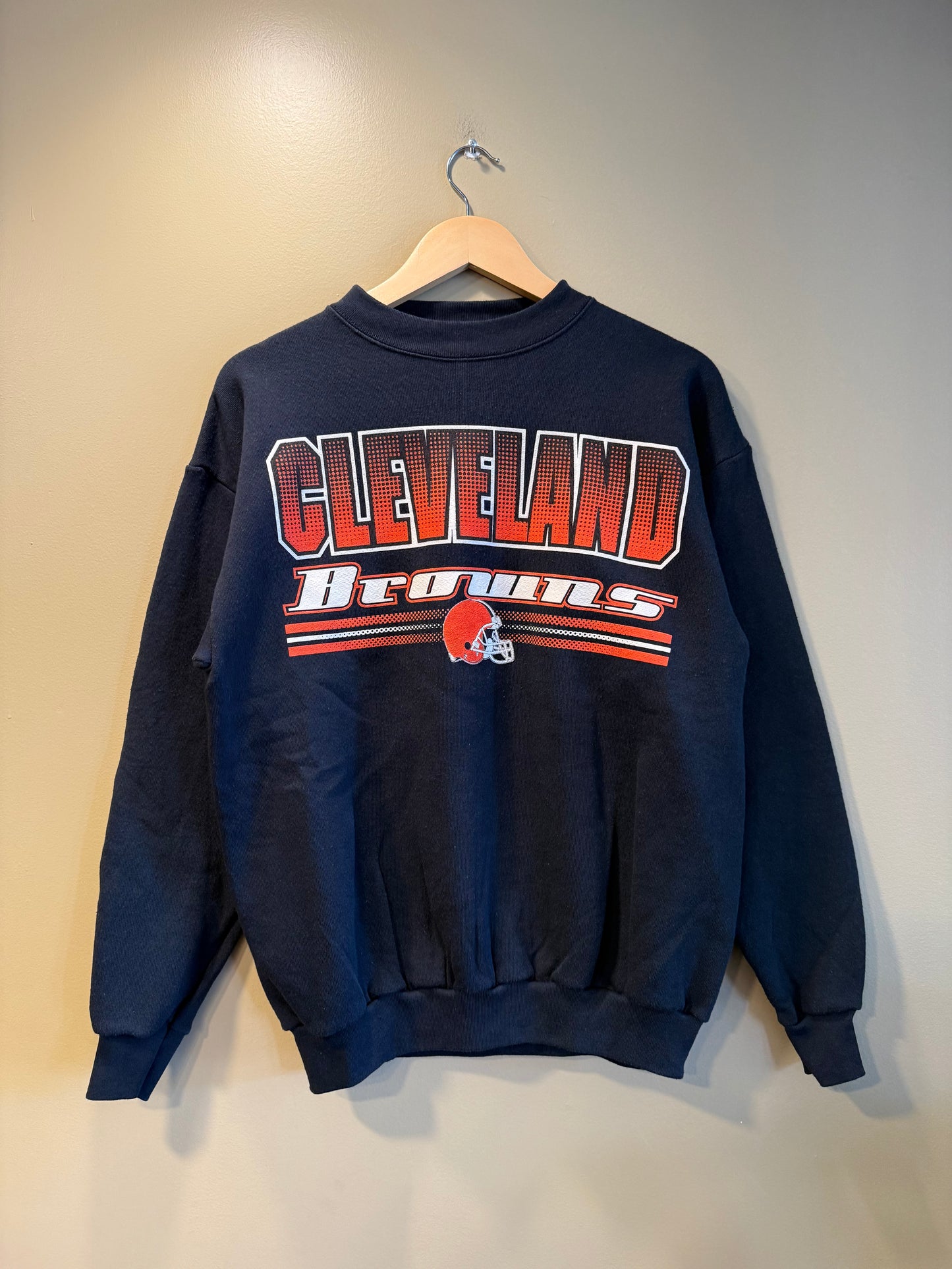Vintage Cleveland Browns Black Crewneck Sweatshirt- S/M
