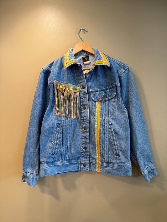 Vintage Mr. Lee Custom Canyon Creations Denim Jacket- S/M