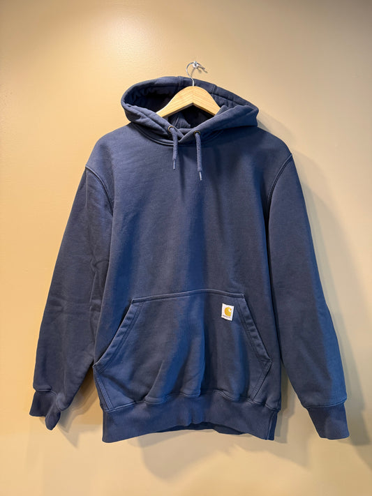 Carhartt Rain Defender Navy Blue Hoodie Sweatshirt- L