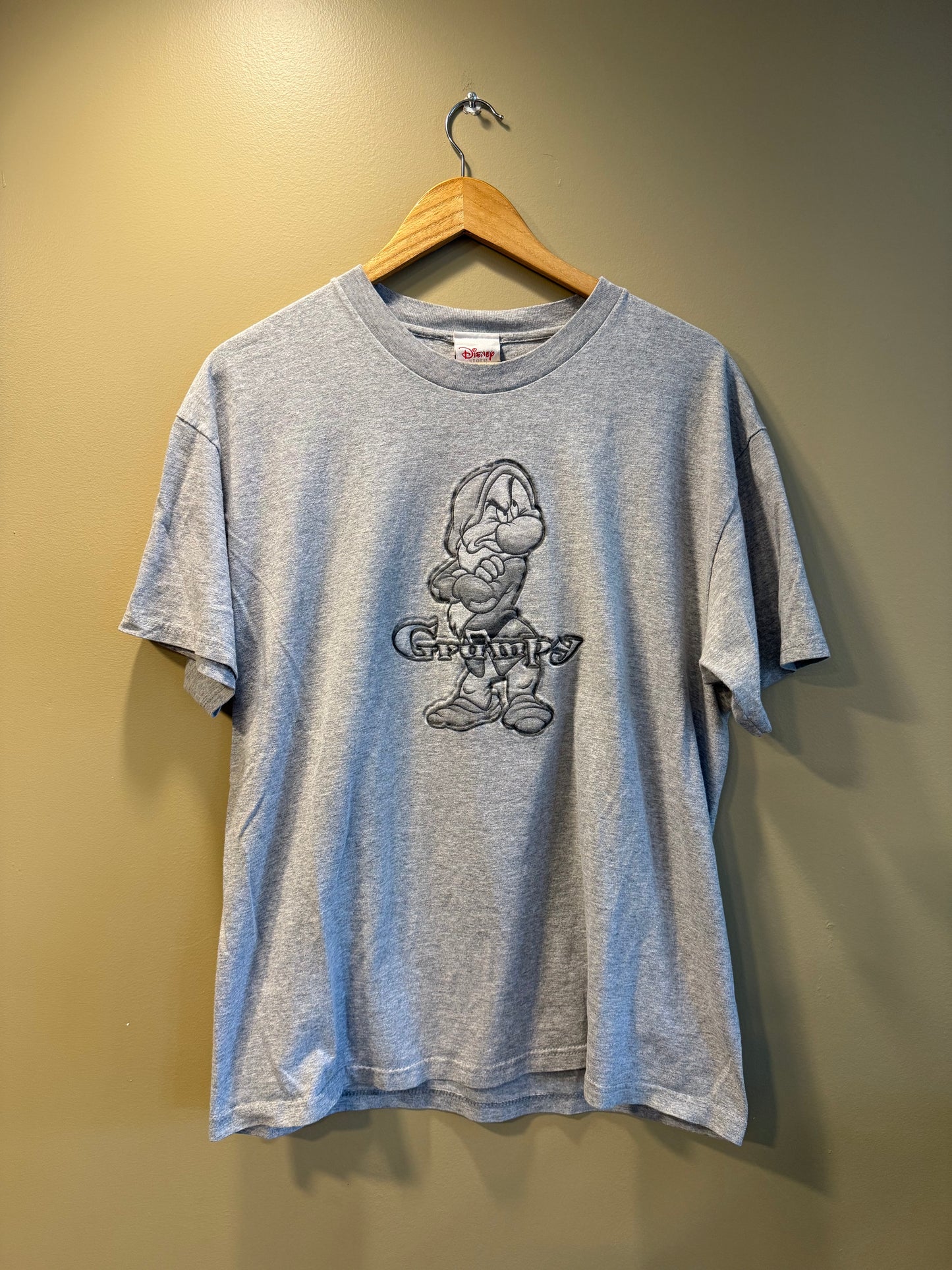 Vintage Disney Gray Grumpy T-Shirt- M