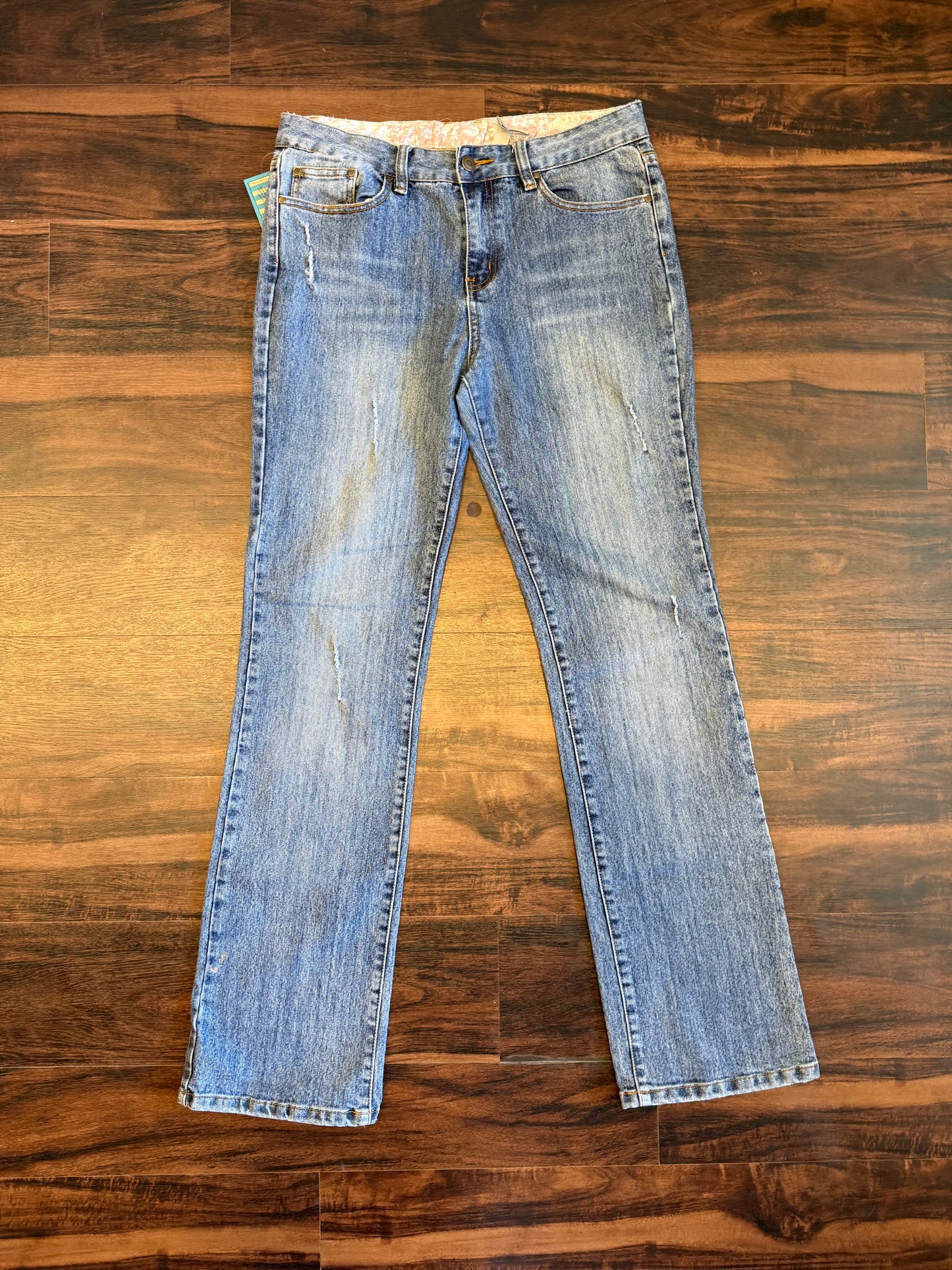 Vintage G-Unit Women’s Streetwear Light Wash Flared Low Rise Jeans- 32x33