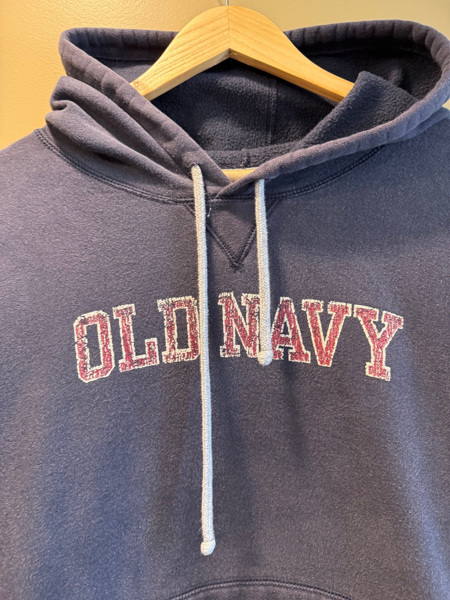 Vintage Y2K Old Navy Blue Hoodie Sweatshirt- XXL