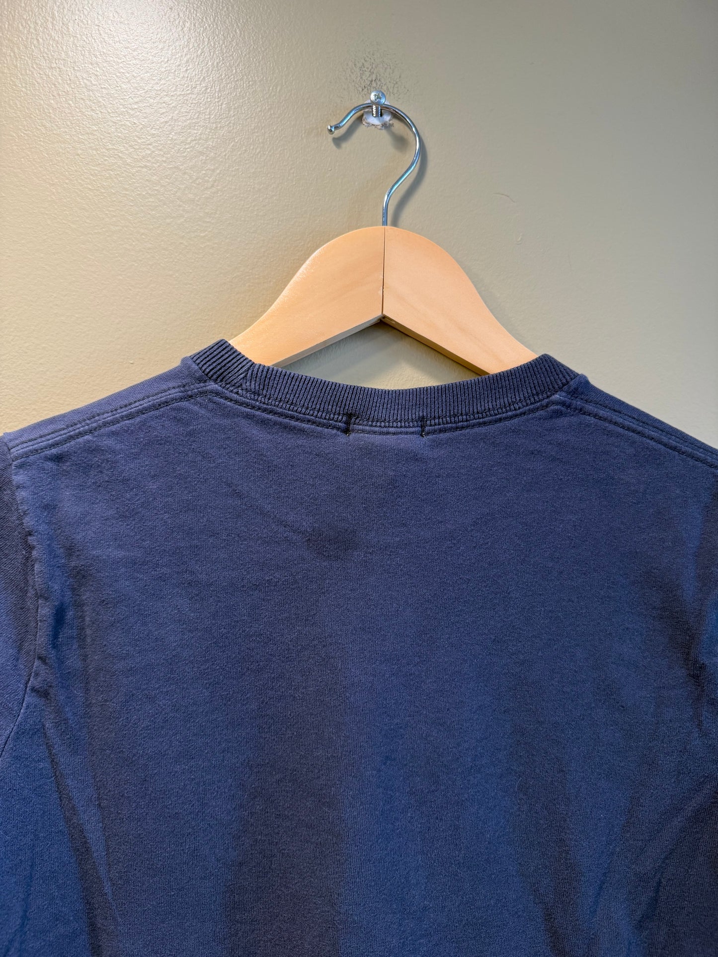 Vintage Abercrombie & Fitch Navy Blue Baby Tee T-Shirt- S