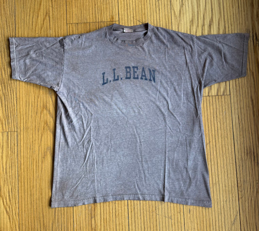 Vintage L.L. Bean Spellout T-Shirt- XL