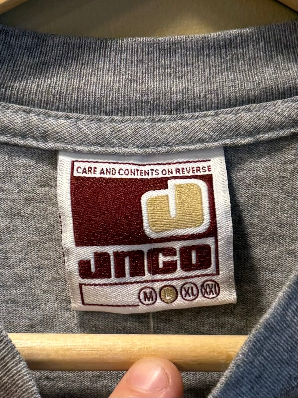 Vintage JNCO Gray Longsleeve T-Shirt- L