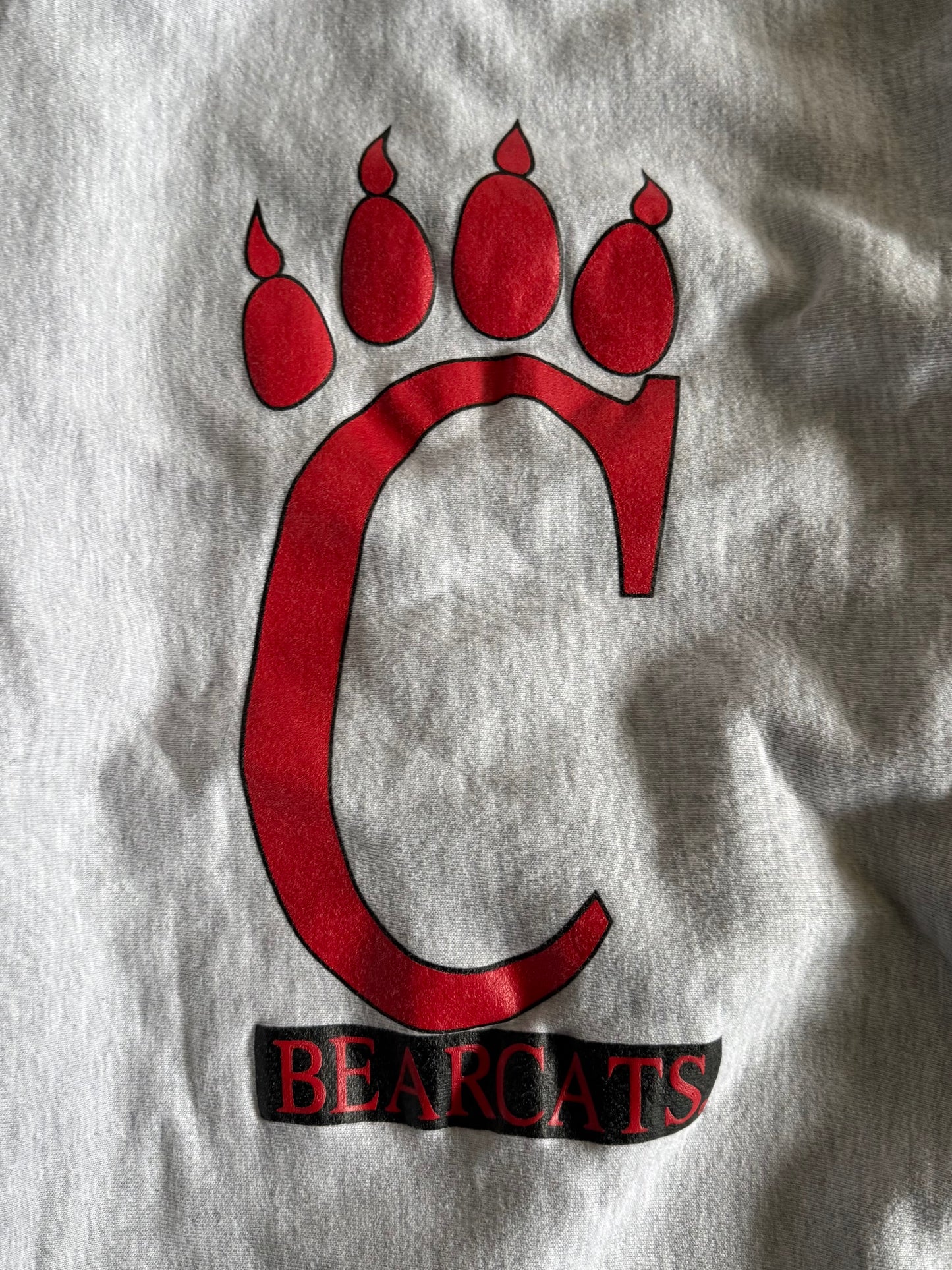 Vintage Champion Reverse Weave University of Cincinnati Bearcats Crewneck Sweatshirt- L