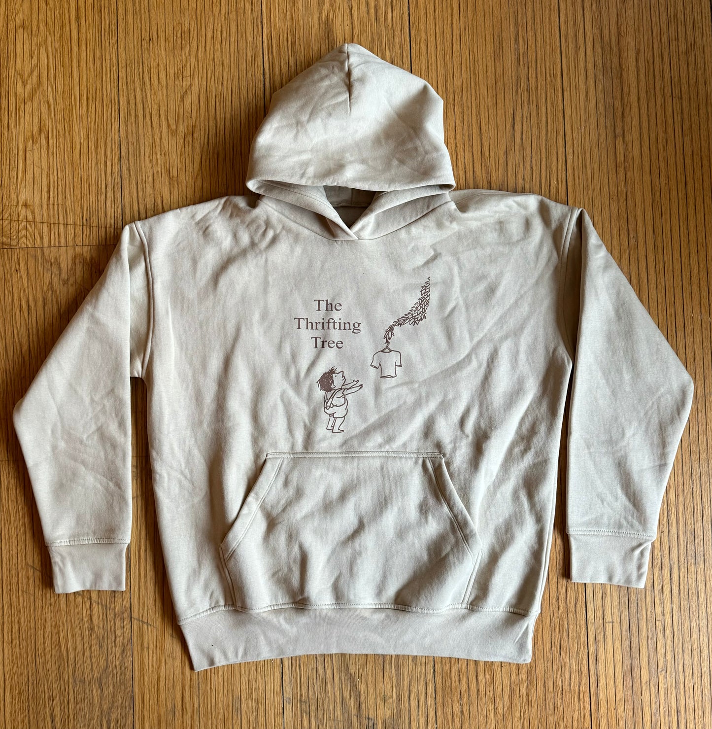 TTT Black Walnut Hoodie 1 Hour Dye (Light Brown)