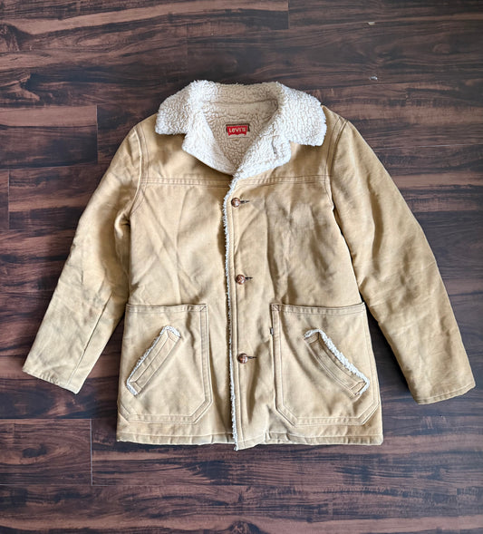 Vintage Levi’s Tan Sherpa Western Coat- M