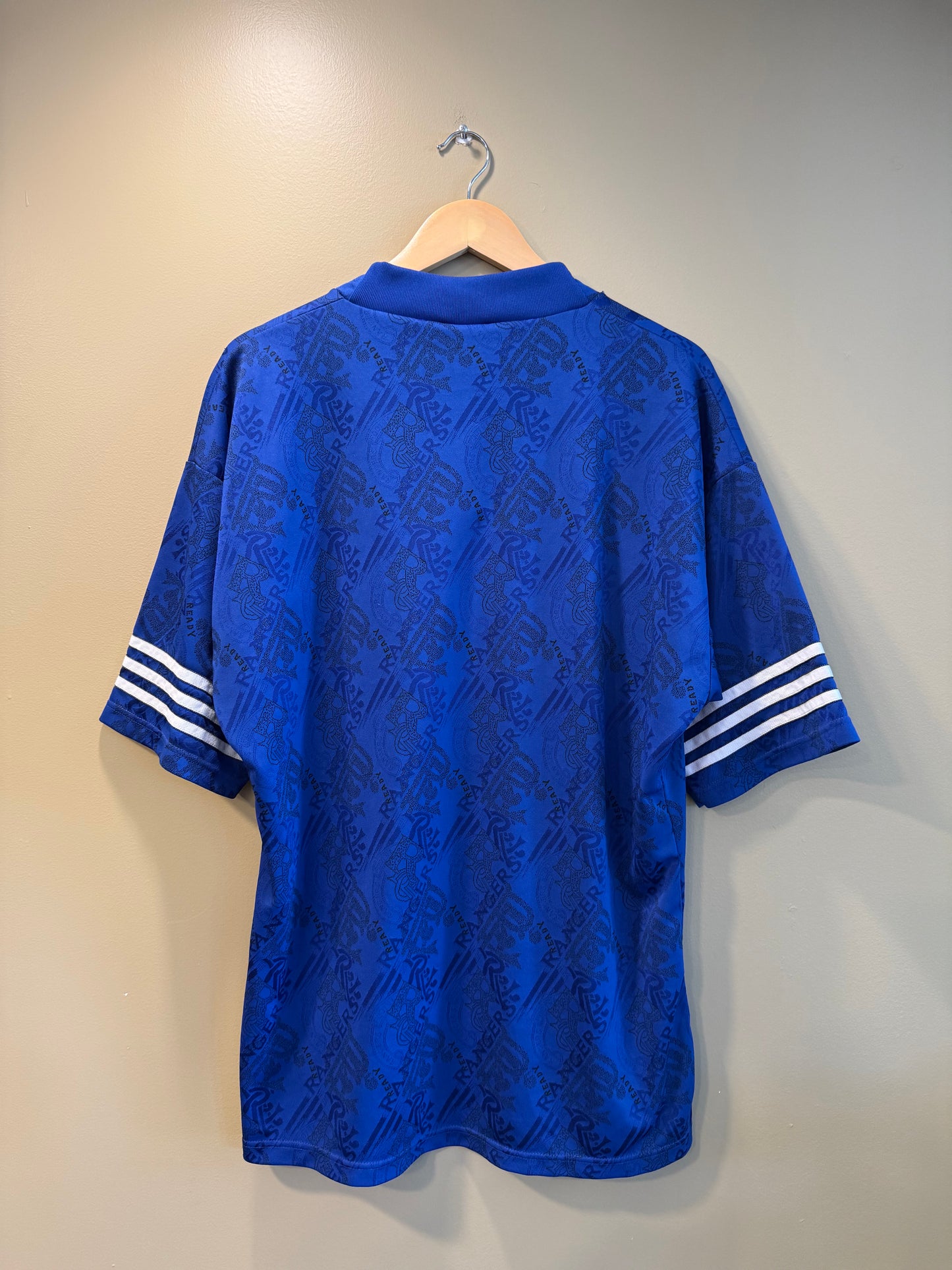 Vintage Adidas Glasgow Rangers 1994-1996 Home Soccer Jersey- XL