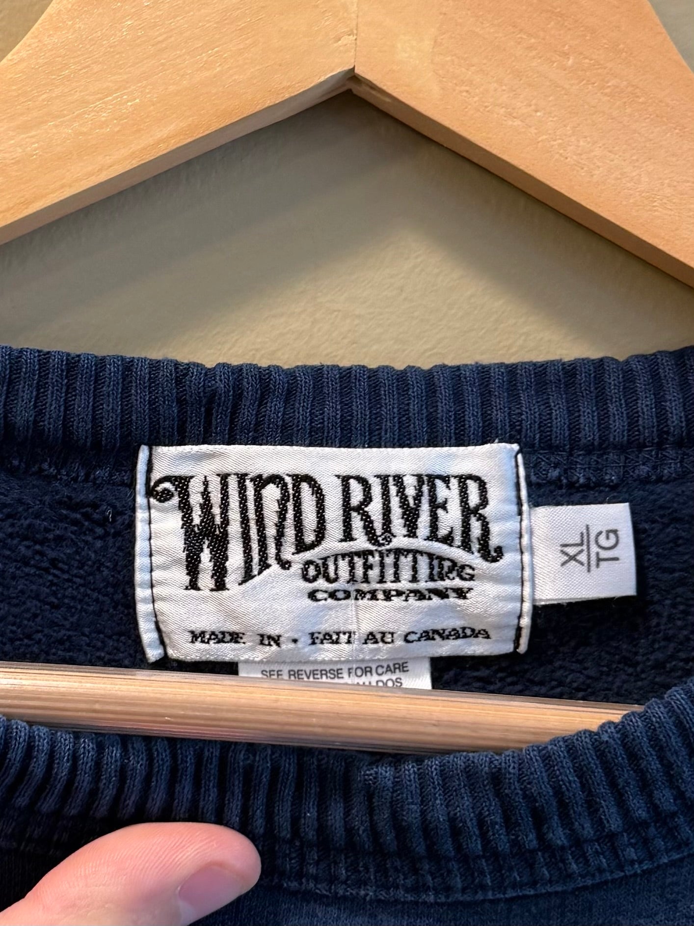 Vintage Wind River Outfitters Crewneck Sweatshirt- XL