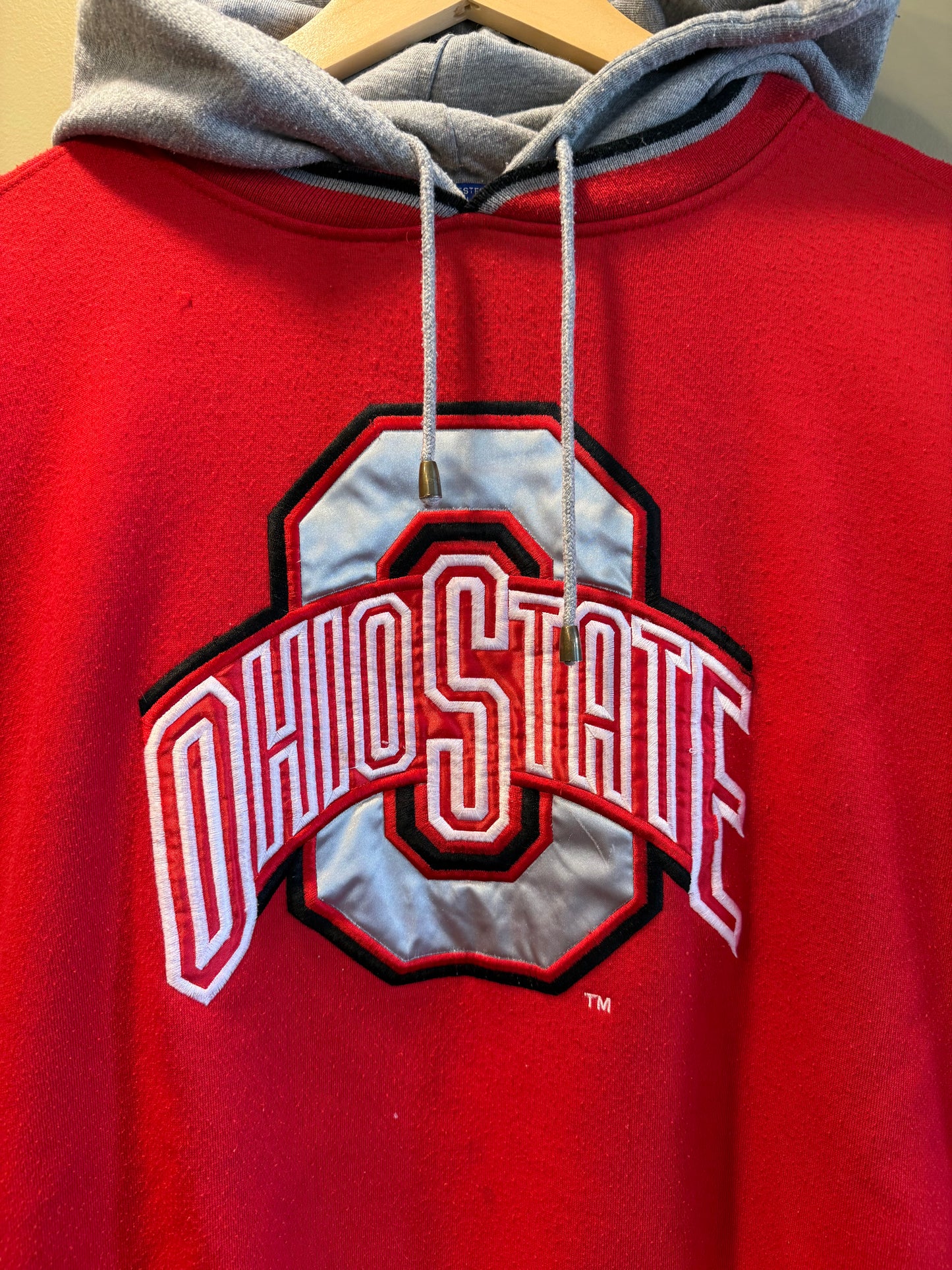 Vintage Ohio State Starter Red Hoodie Sweatshirt- L