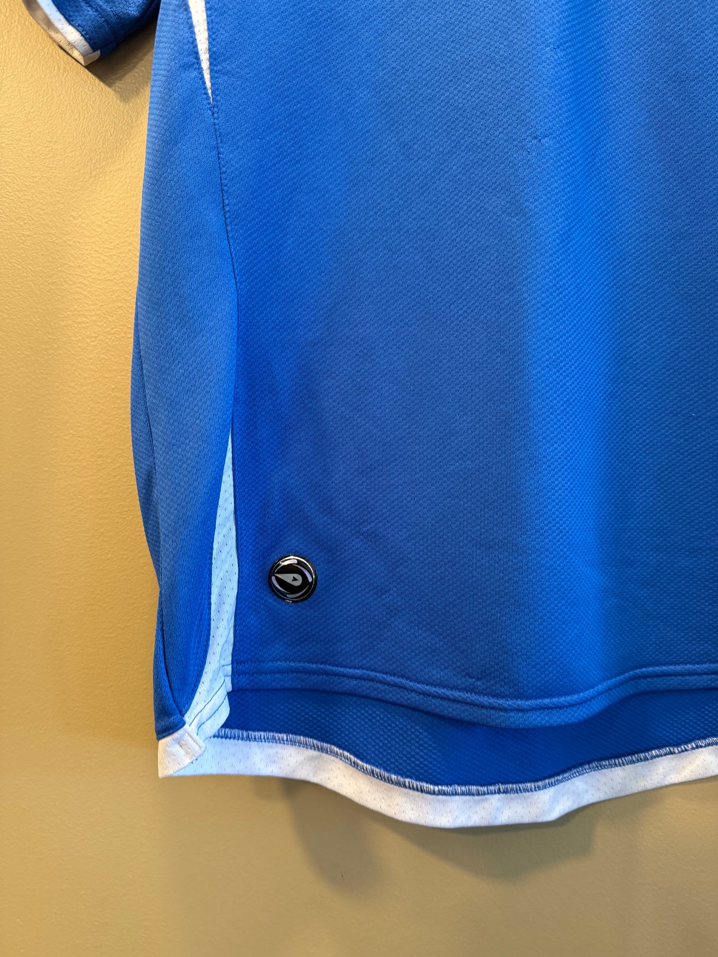 Vintage Mitre Italia National Team Blue Soccer Jersey- M/L