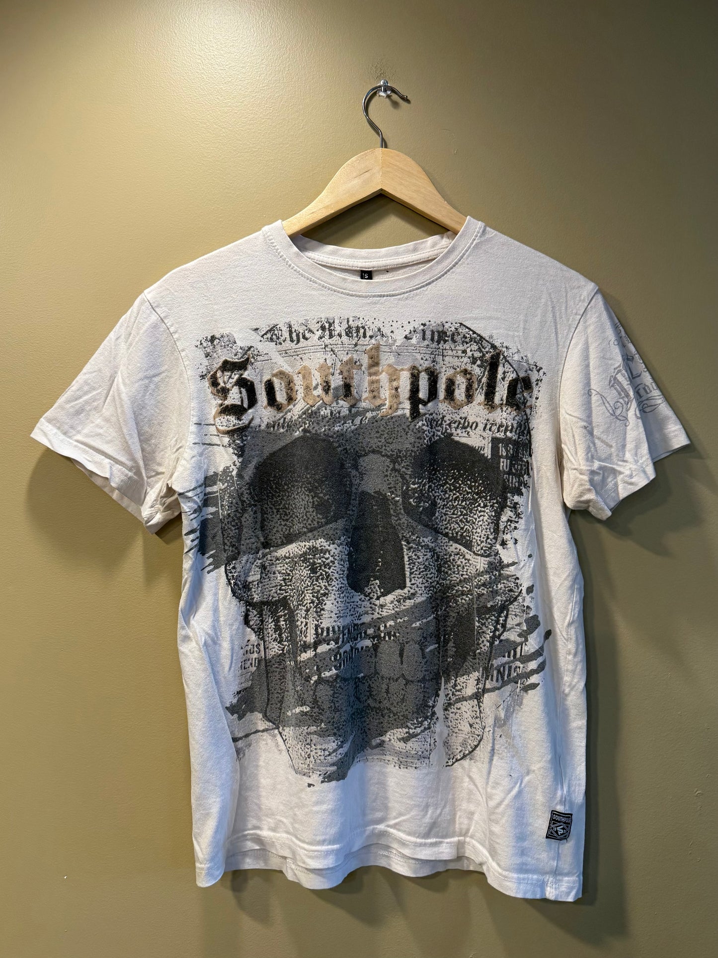 Vintage South Pole Skull T-Shirt- S
