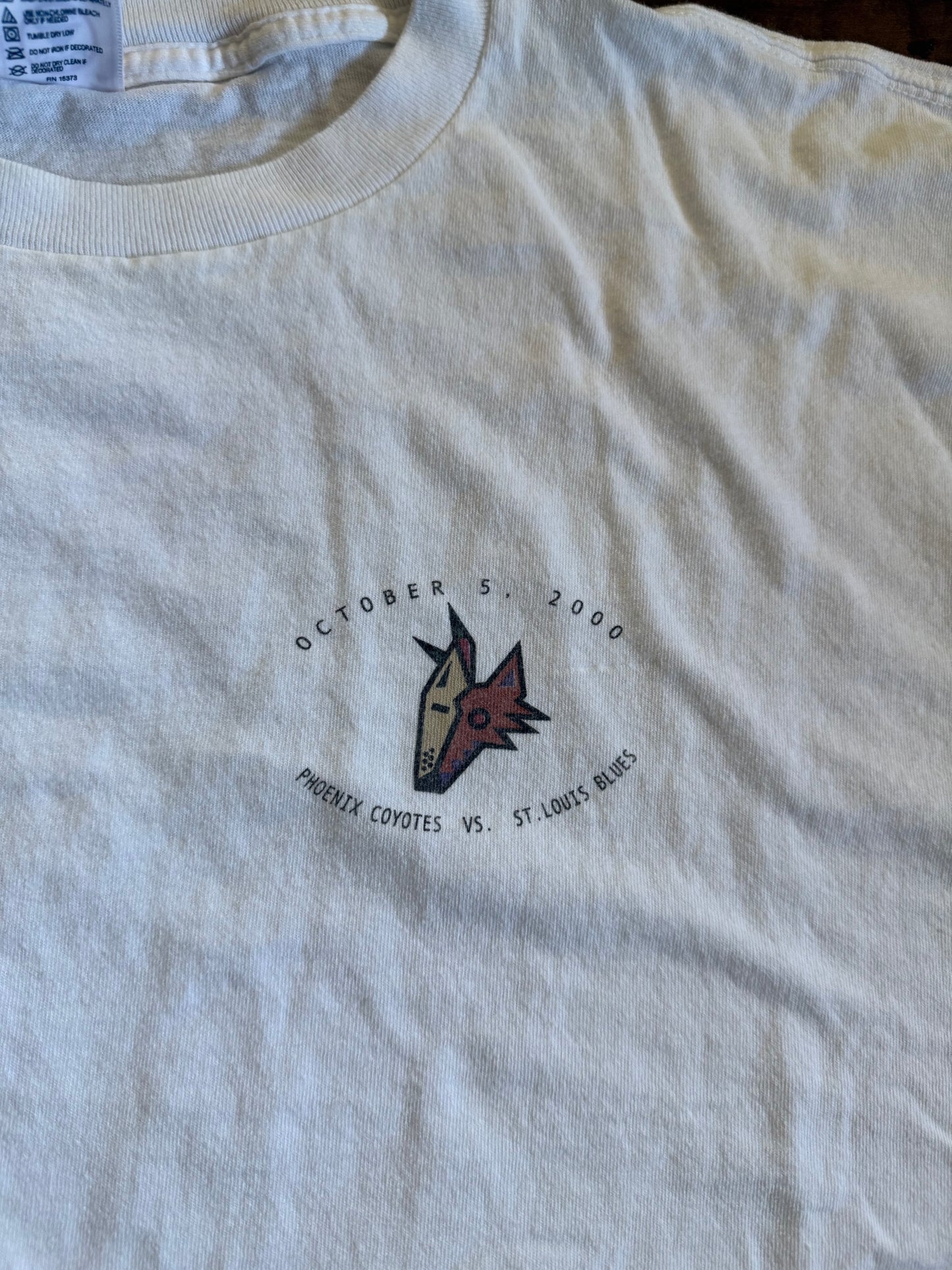 Vintage NHL Phoenix Coyotes Opening Night T-Shirt- XL