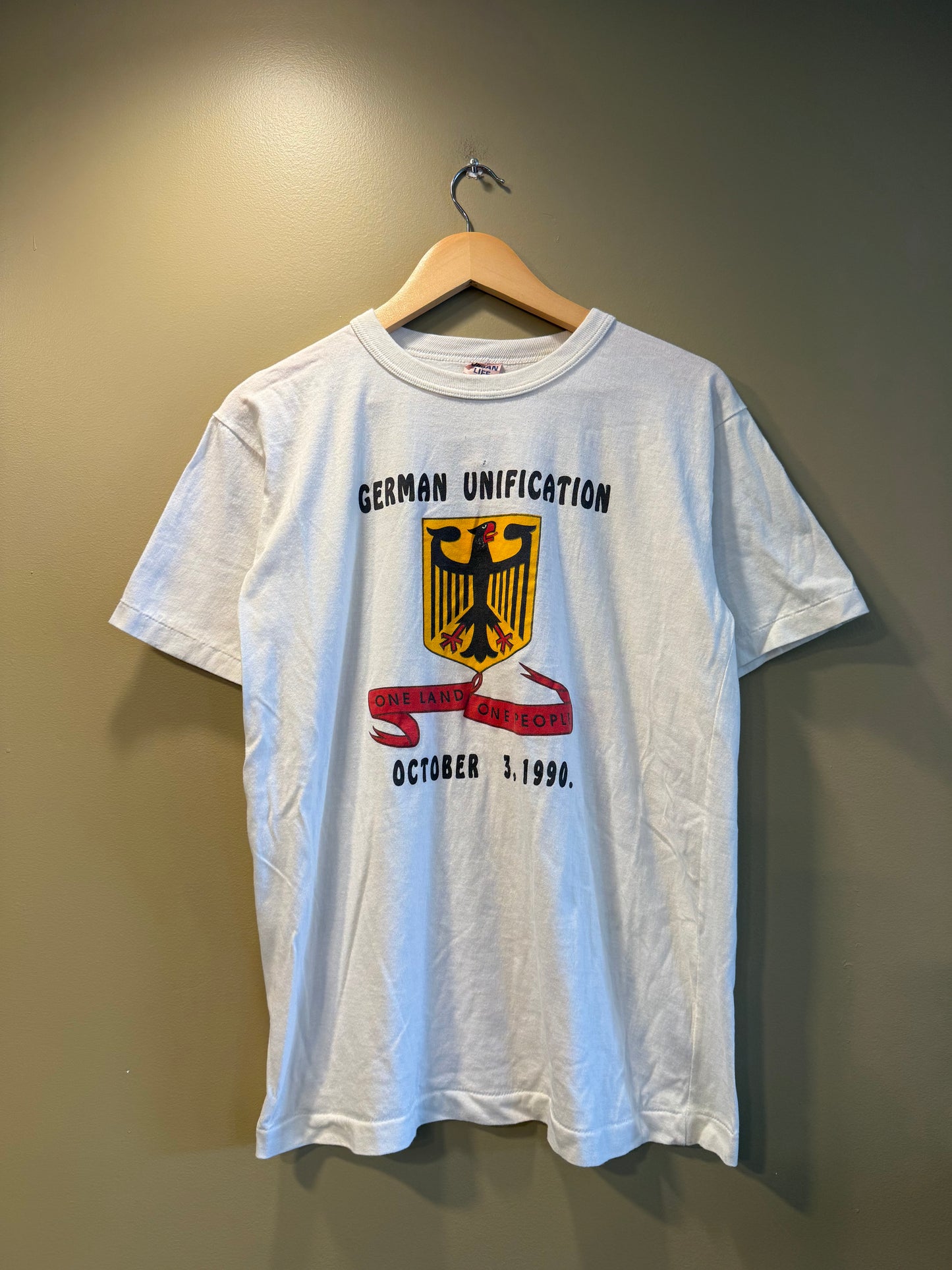 Vintage German Unification Event T-Shirt- M