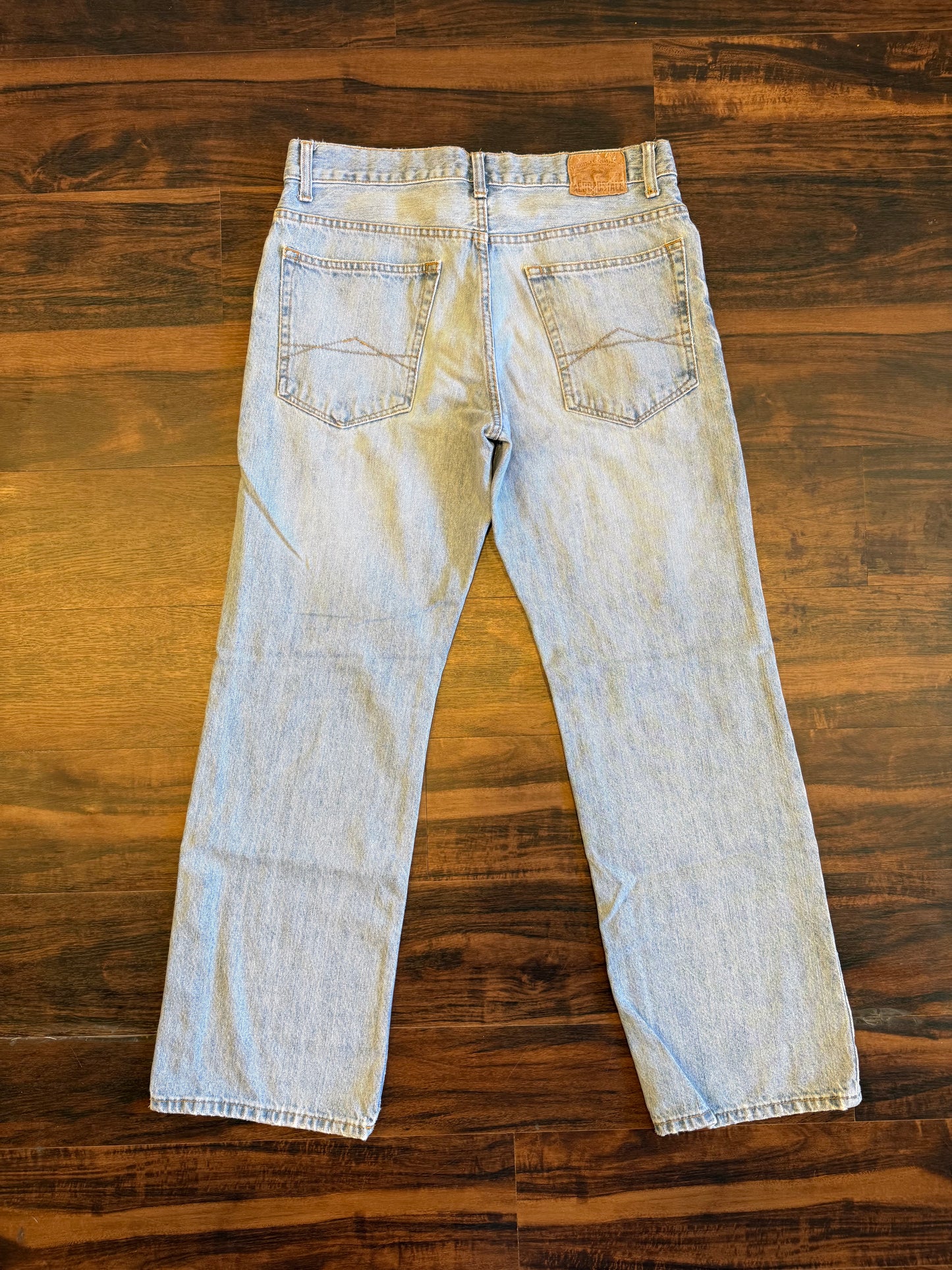 Vintage Aeropostale Light Wash Baggy Jeans- 34x32