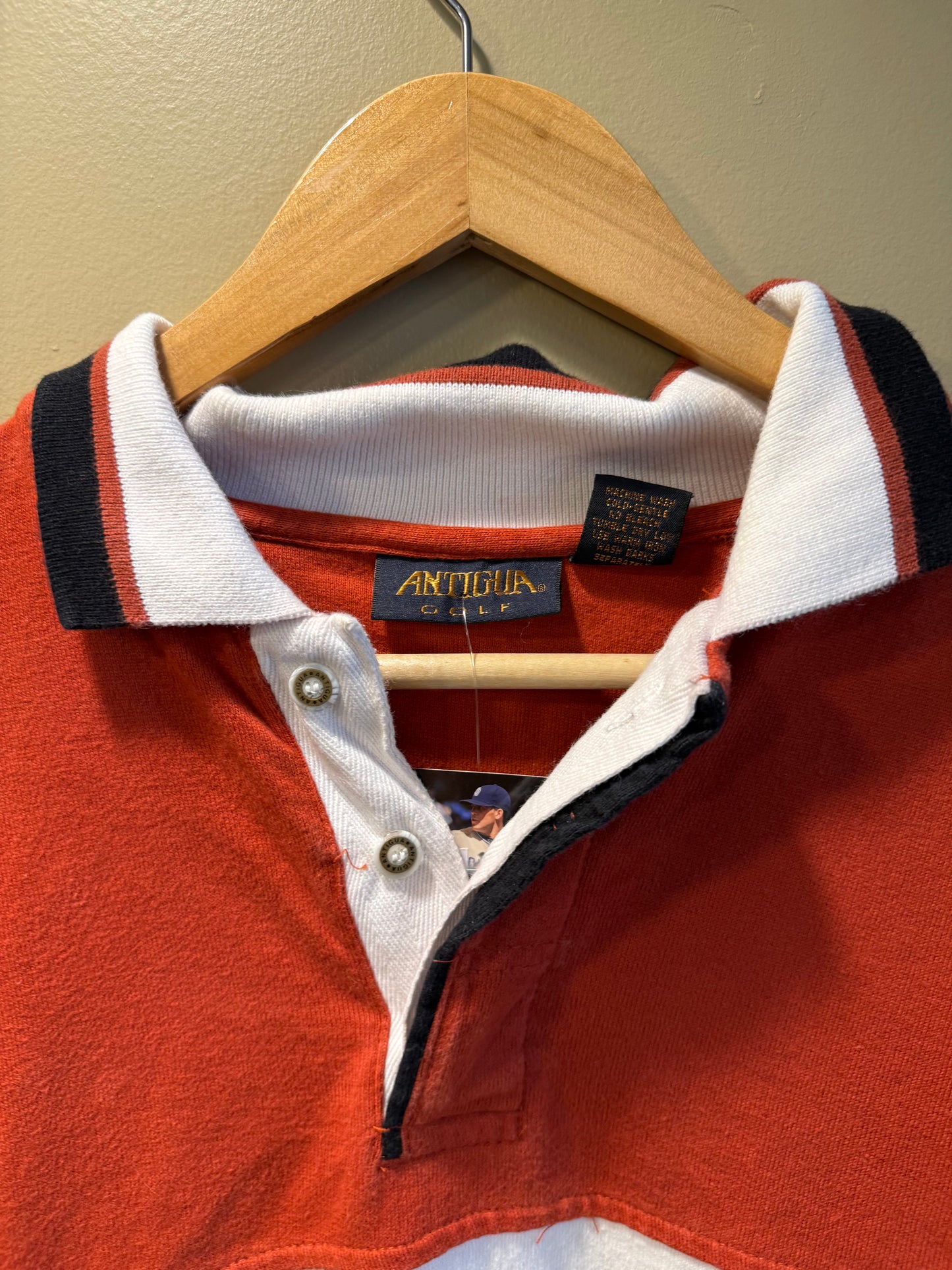 Vintage Antigua Golf Longsleeve Collared Shirt- XL