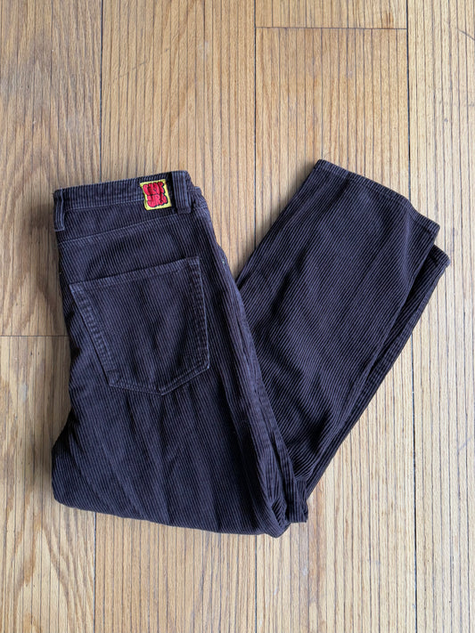 Vintage Empyre Dark Brown Corduroy Skateboard Pants- 32x28