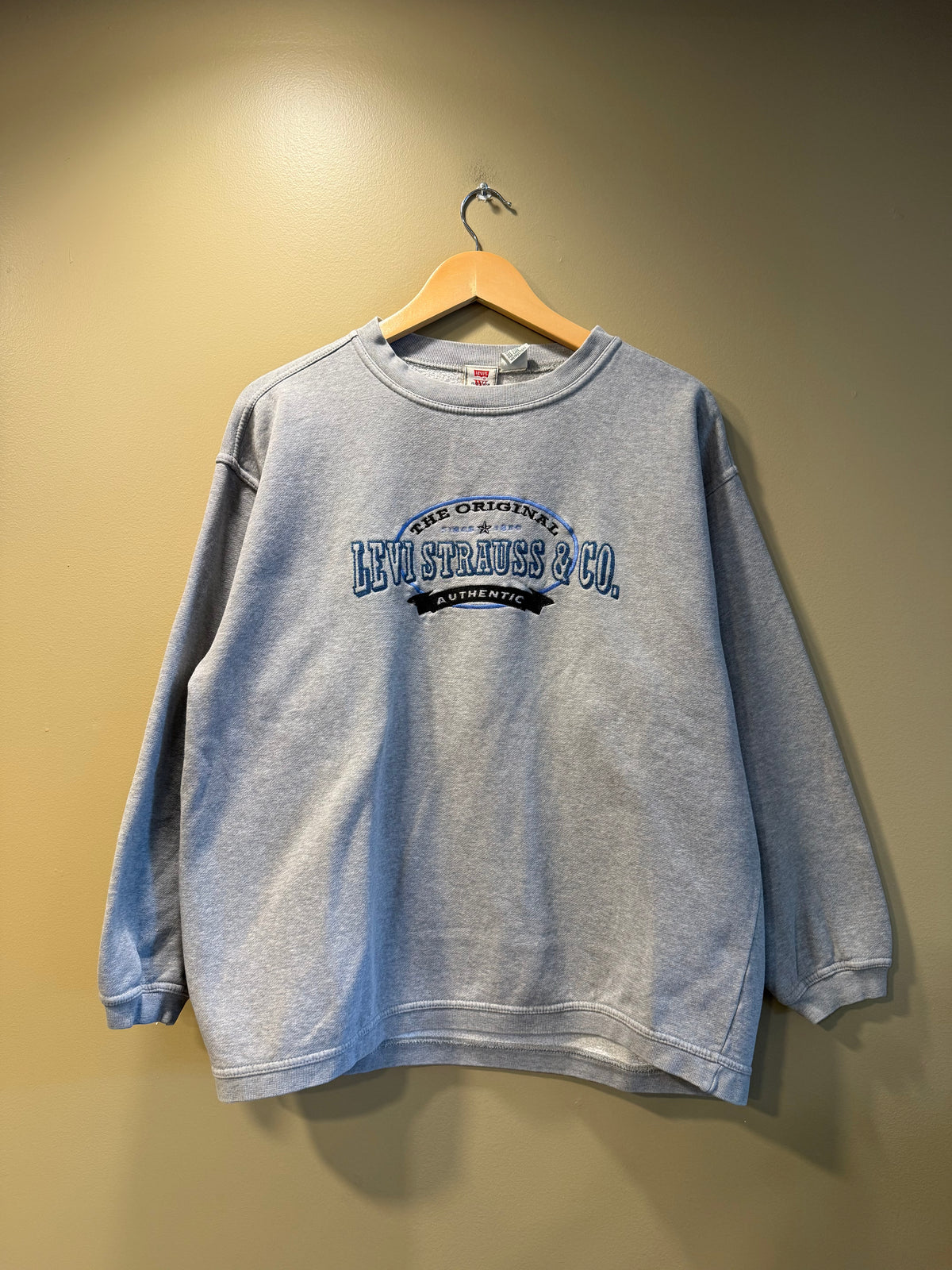 Vintage Levi’s Gray Crewneck Sweatshirt- M