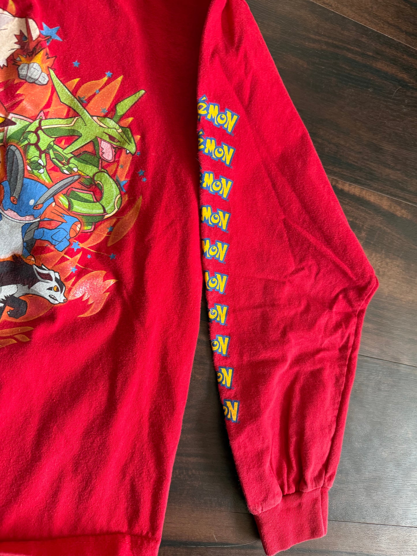 Vintage Pokémon Red Long Sleeve T-Shirt- XS