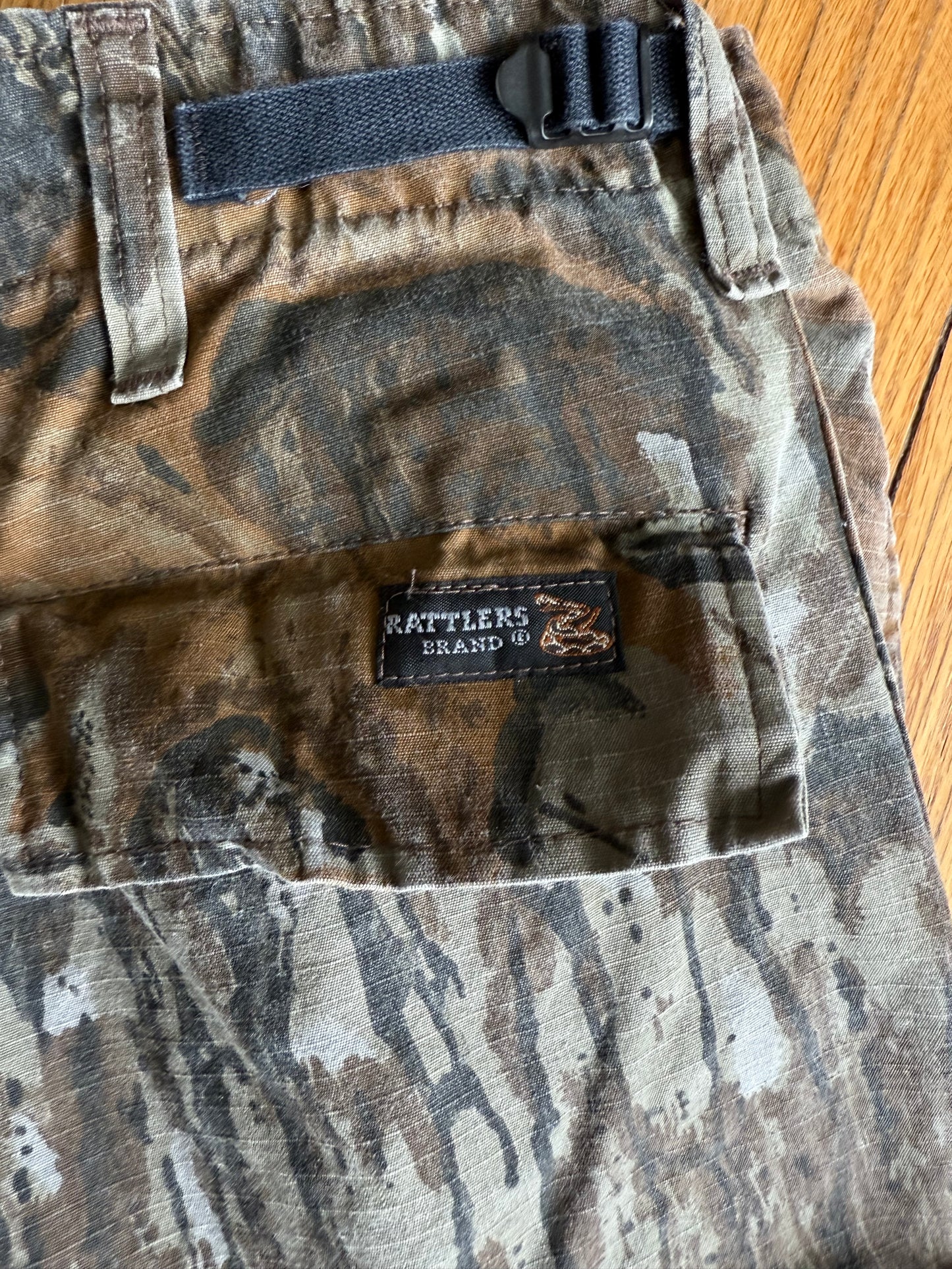 Vintage Rattlers Brand Real Tree Camouflage Cargo Pants- 30x31