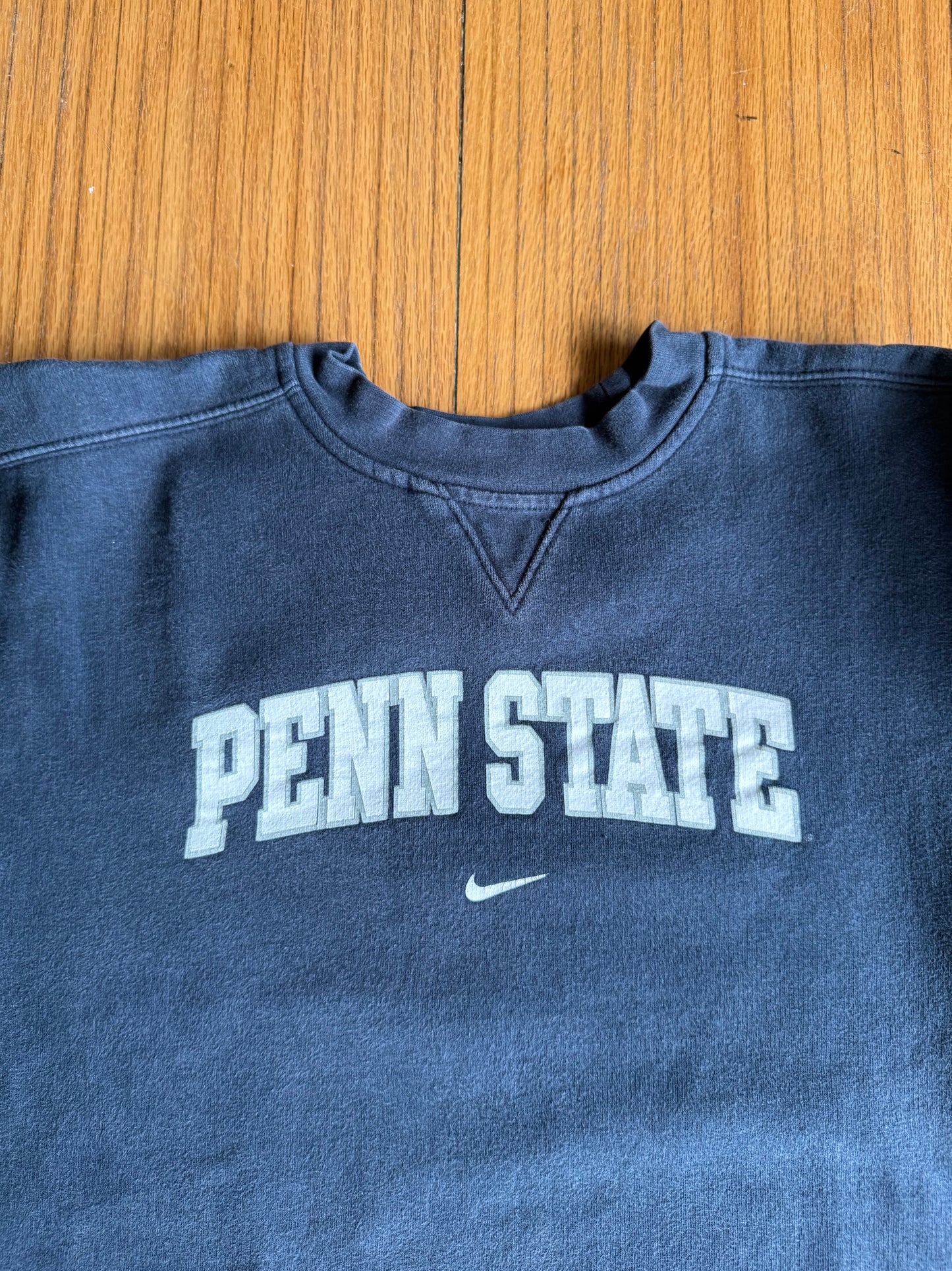 Vintage Nike Penn State University Center Swoosh Crewneck Sweatshirt- M