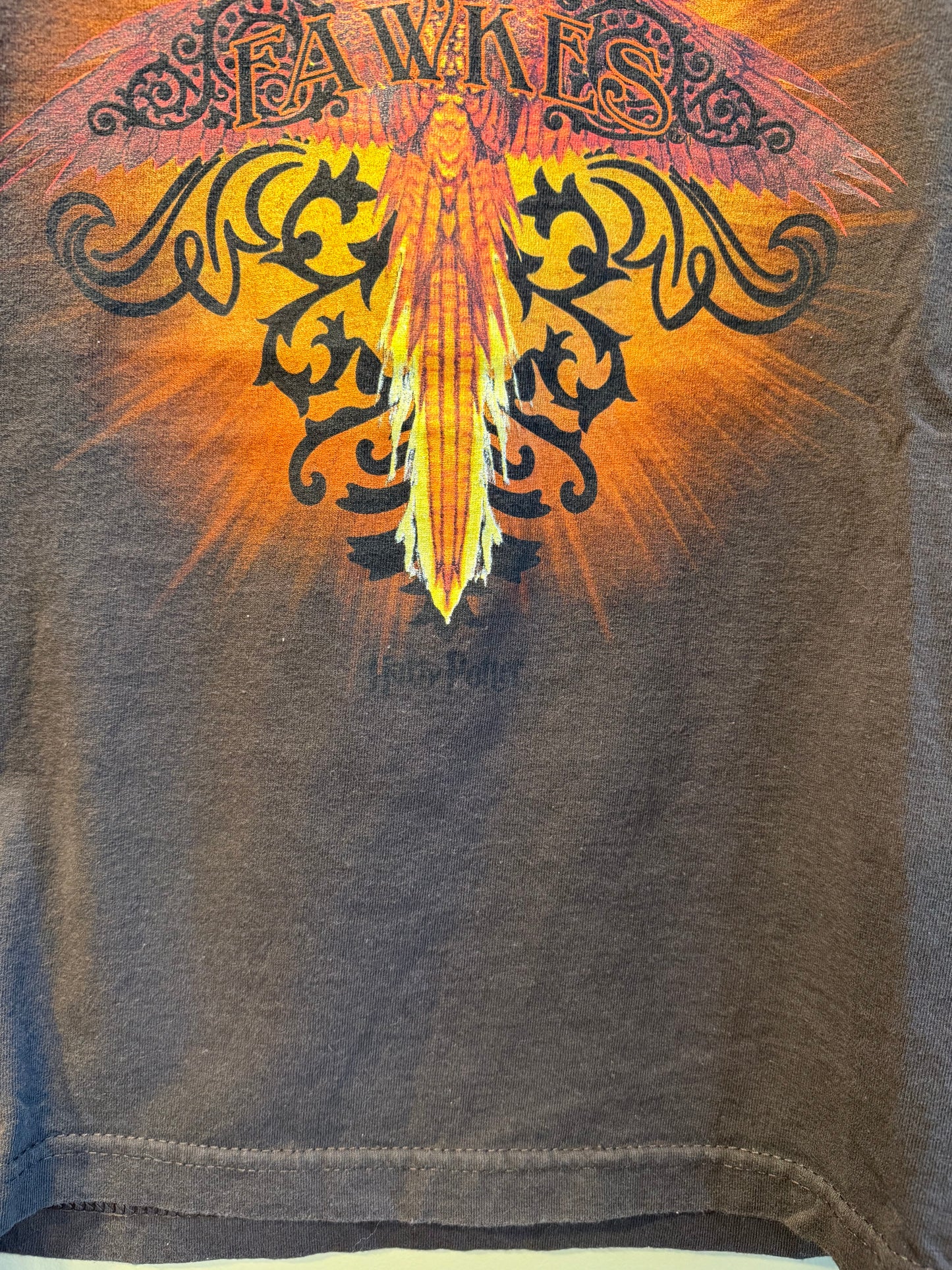 Vintage Harry Potter Fawkes Brown T-Shirt- M