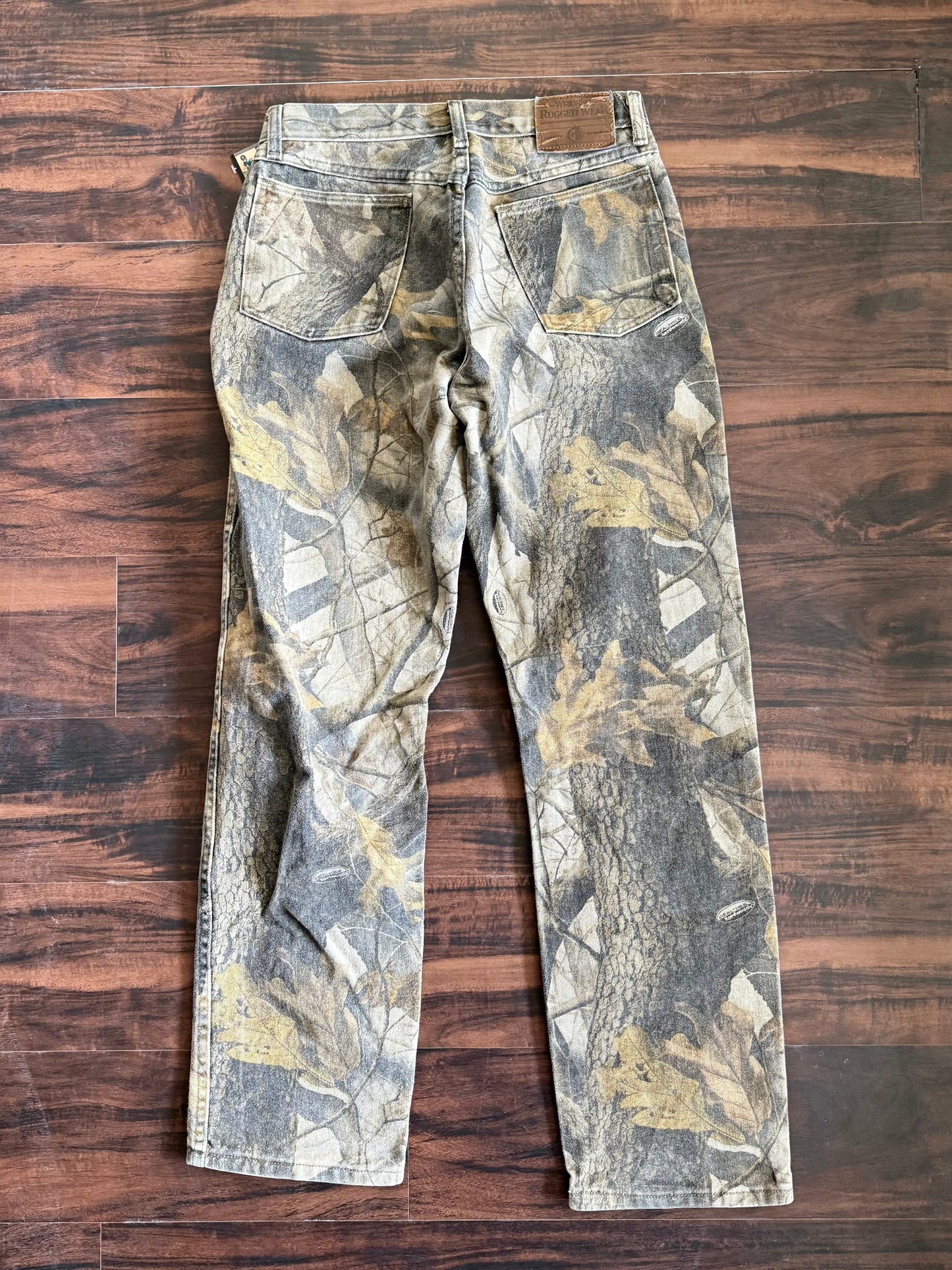 Vintage Wrangler Rugged Wear Real Tree Camouflage Pants- 28x31