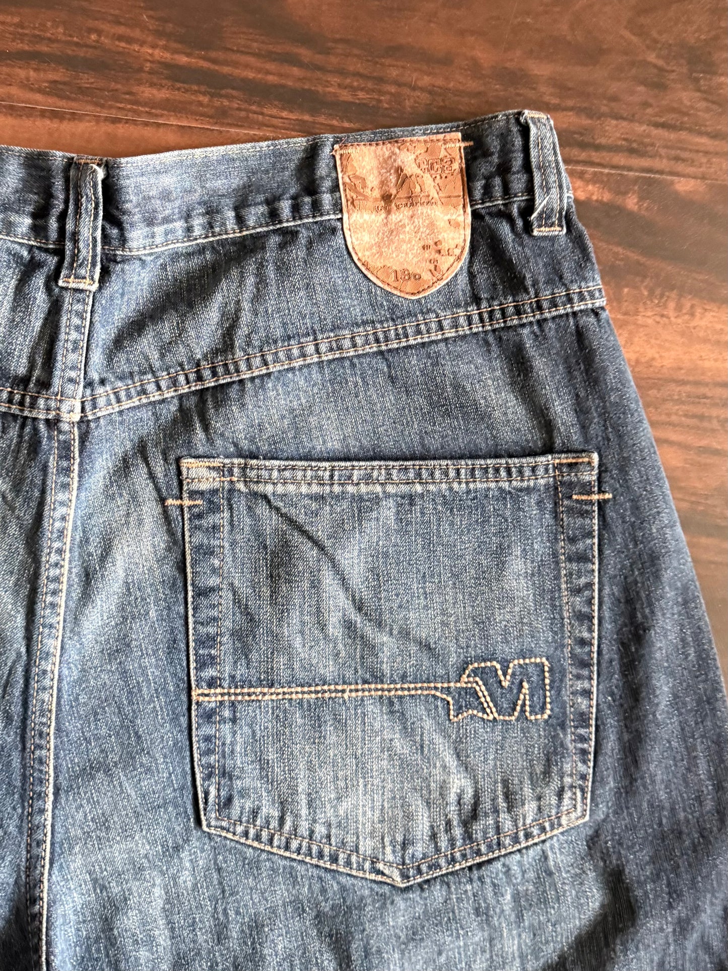 Vintage Y2K Mecca Denim Jean Shorts- 38