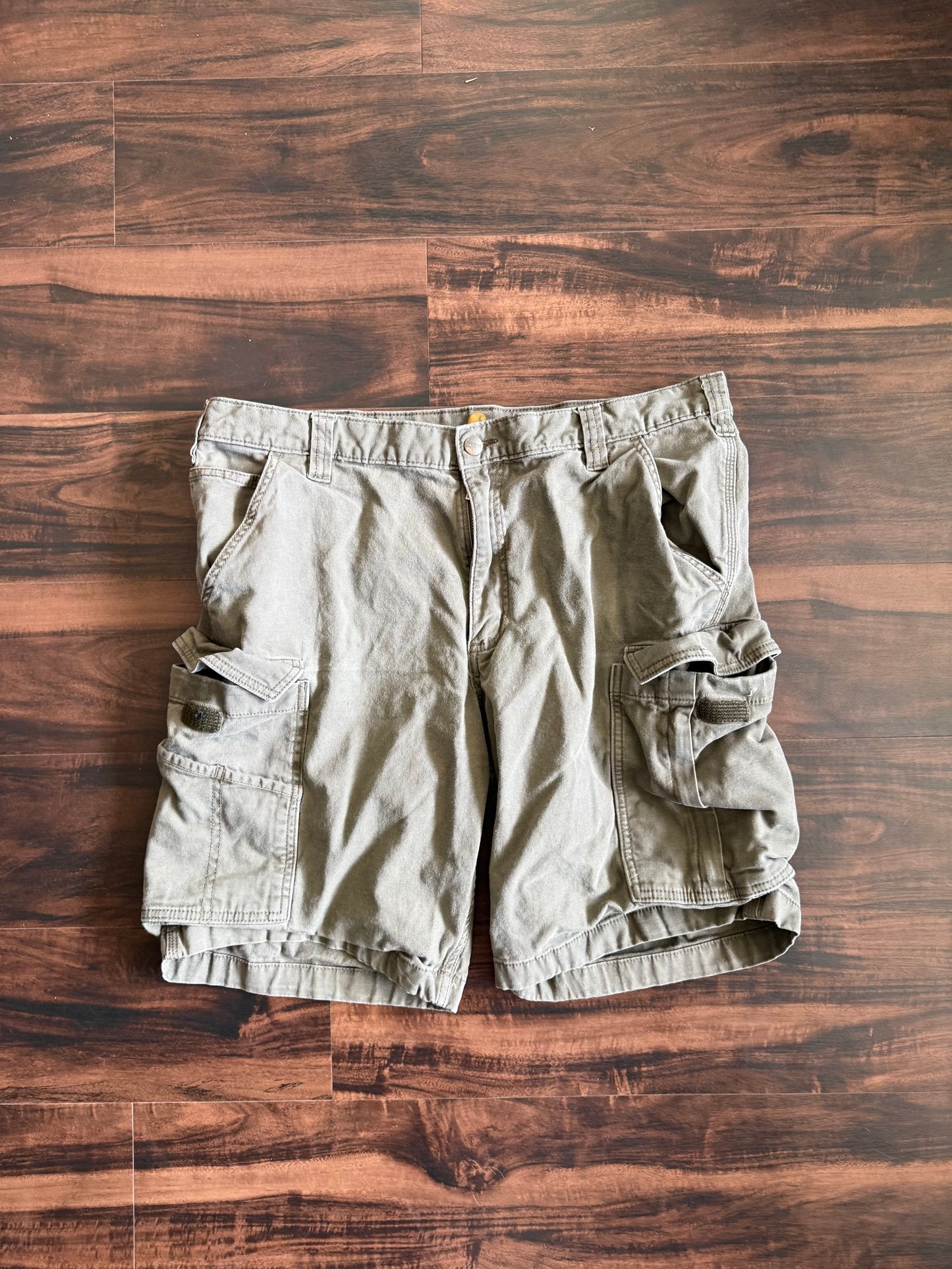 Vintage Carhartt Olive Green Shorts- 38