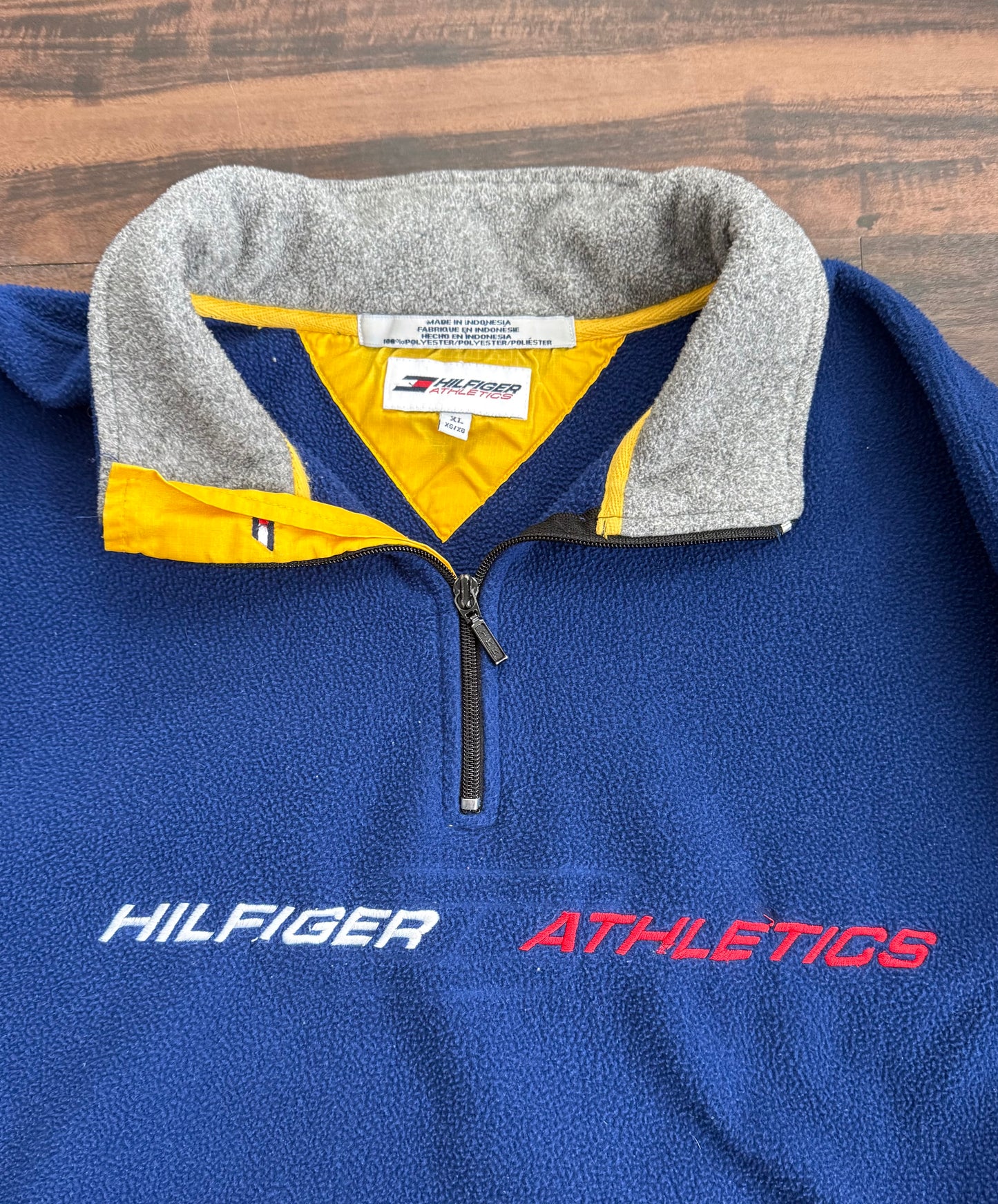 Vintage Tommy Hilfiger Athletics Fleece Jacket- XL
