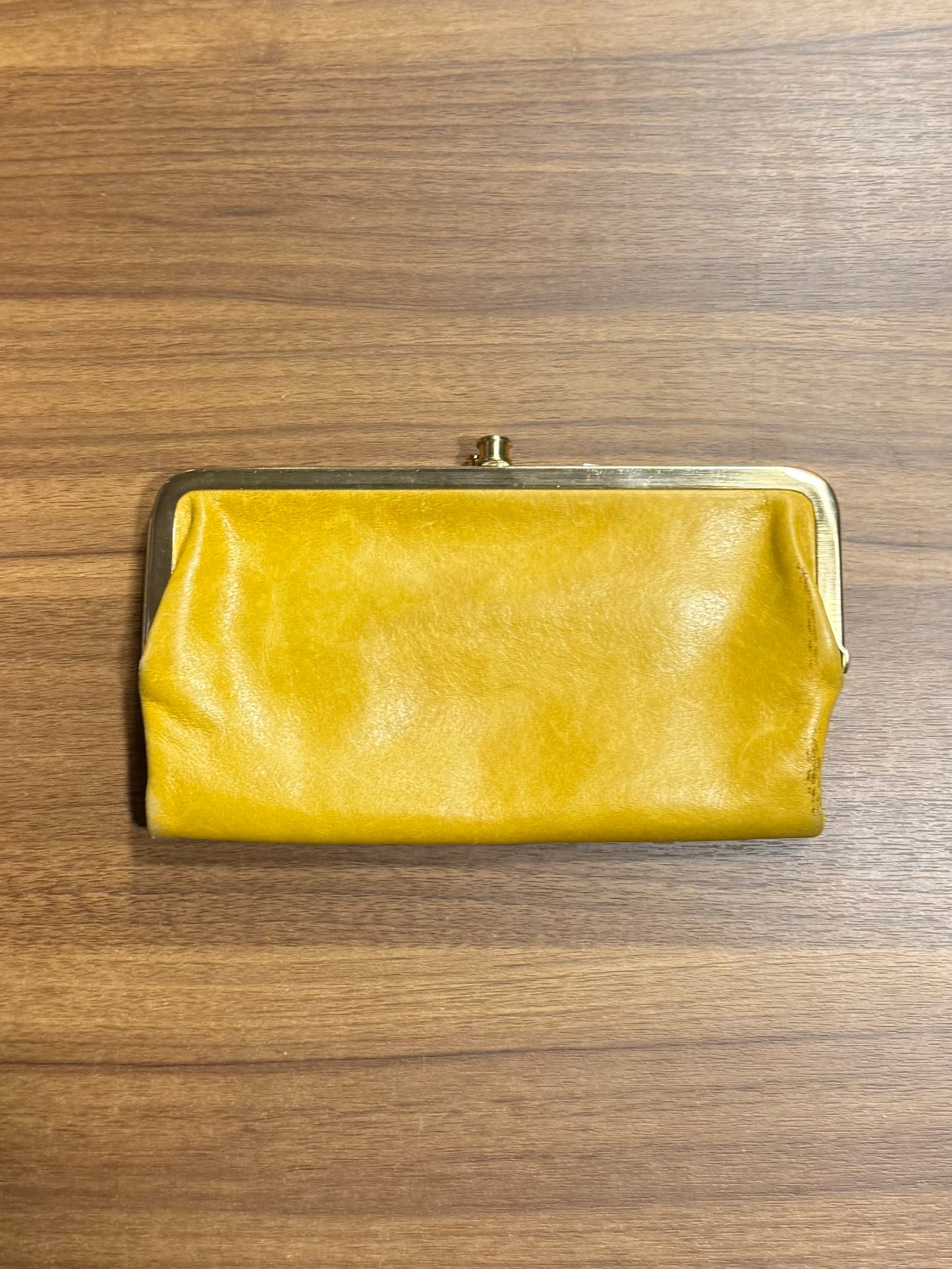 Vintage Tasche Yellow Leather Wallet