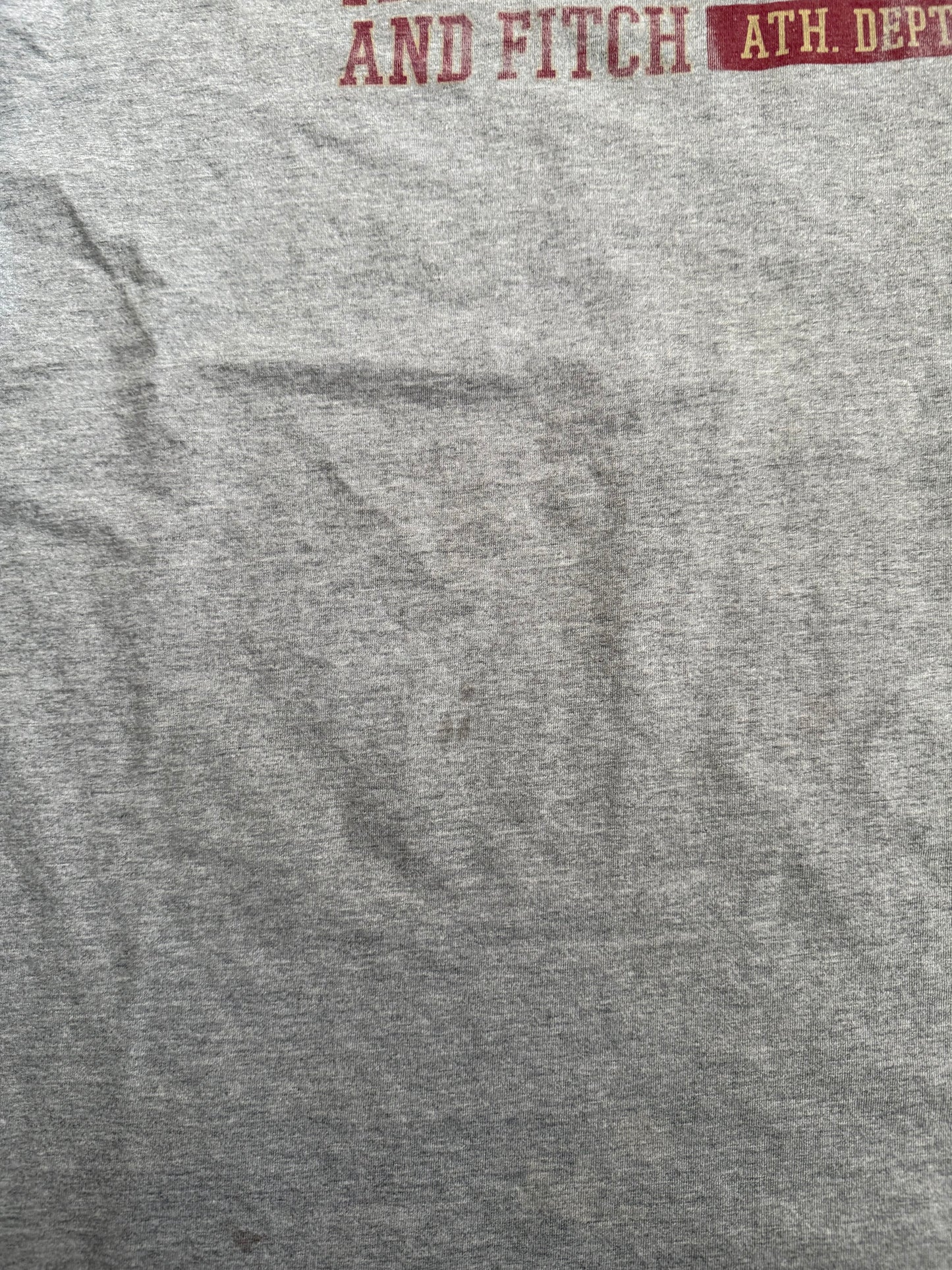 Vintage Abercrombie & Fitch Athletic Department Longsleeve T-Shirt- XL