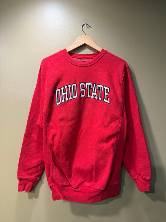 Vintage Ohio State University Red Crewneck Sweatshirt- S