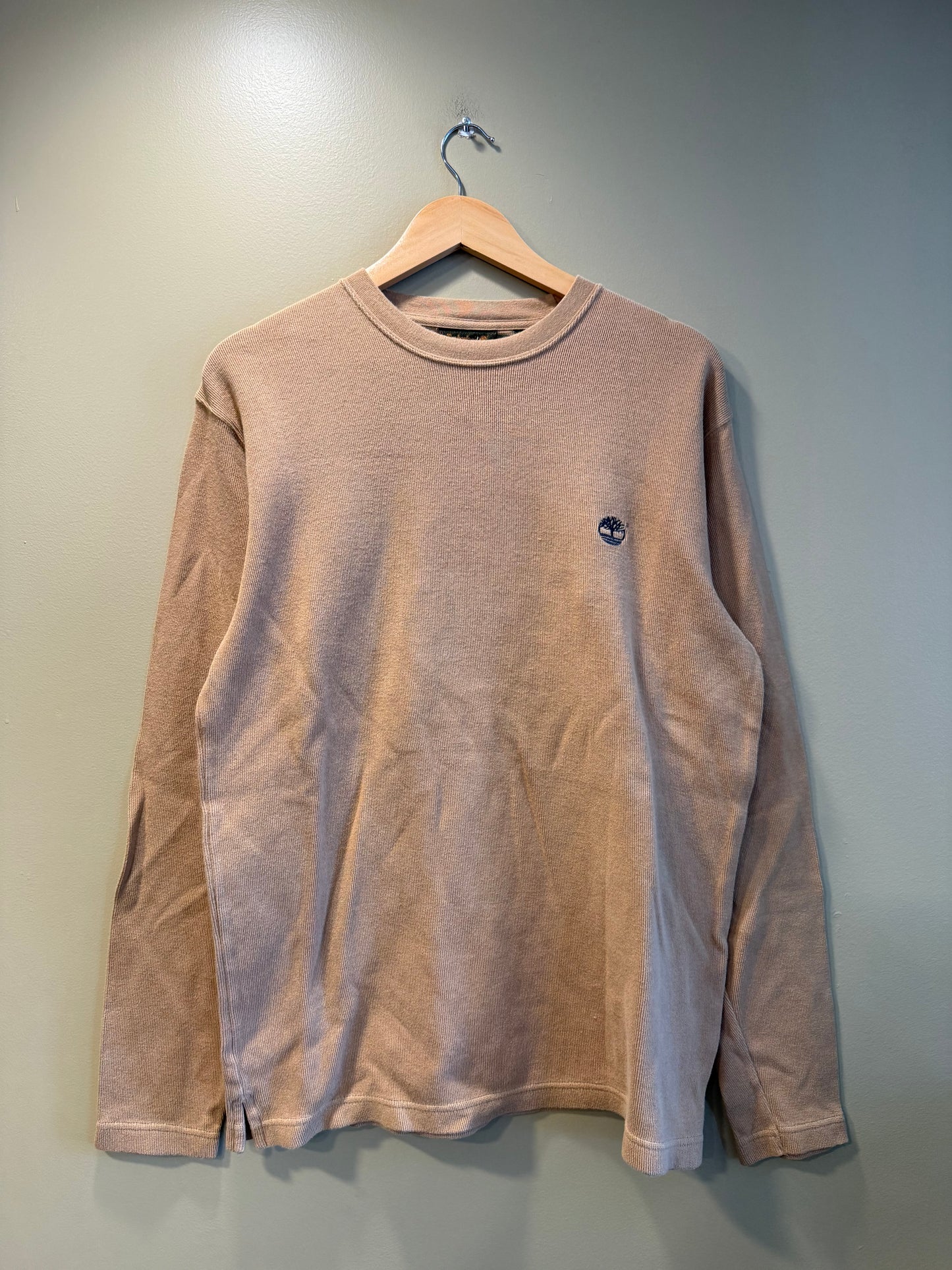 Vintage Timberland Tan Logo Sweater- L