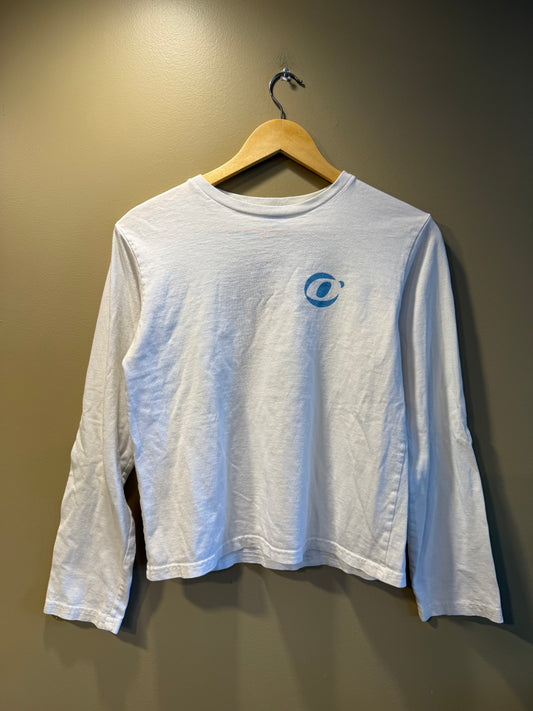Vintage O’Neill White Women’s Longsleeve T-Shirt- L