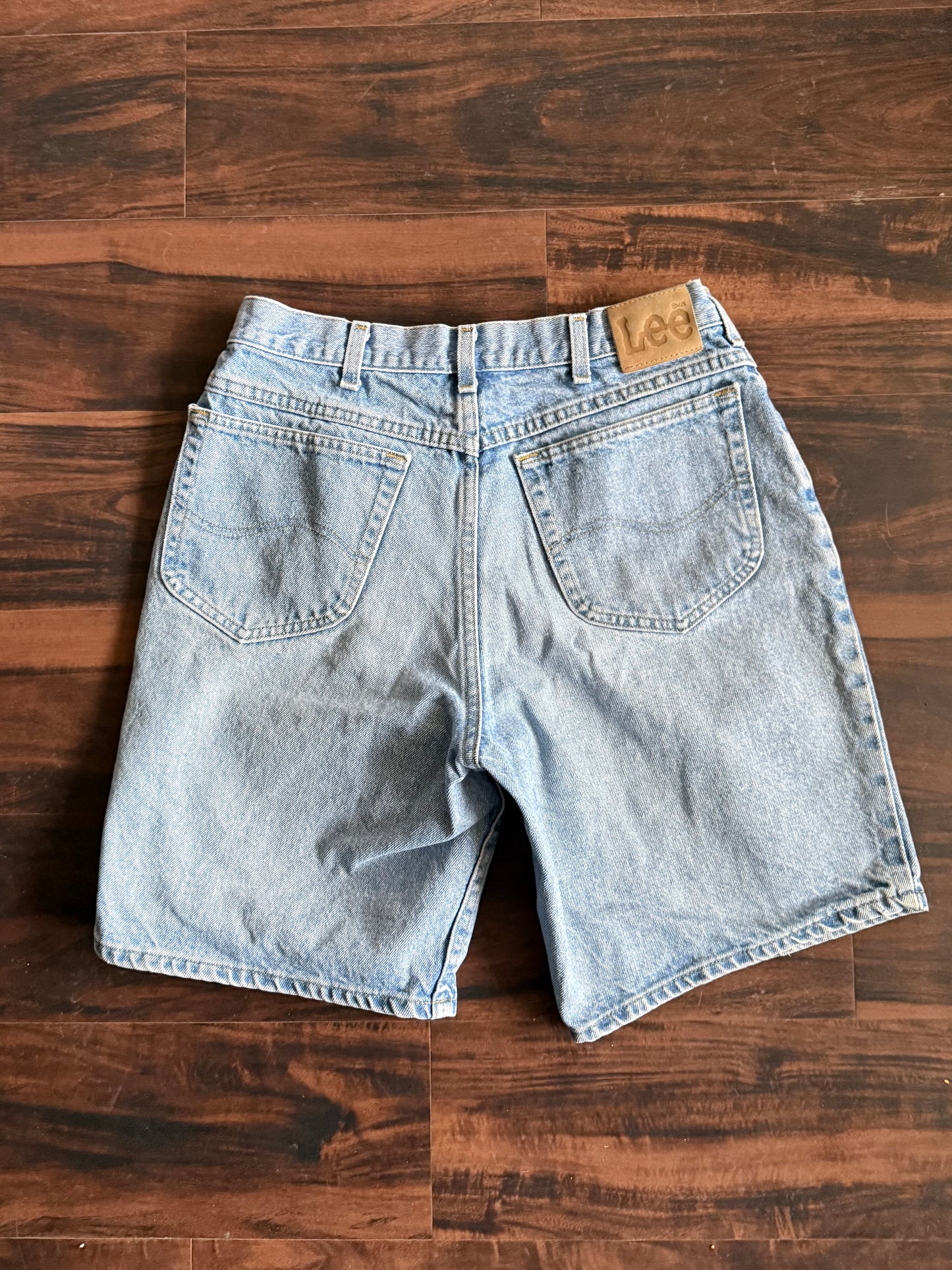 Vintage Lee Light Wash Denim Jean Shorts- 31