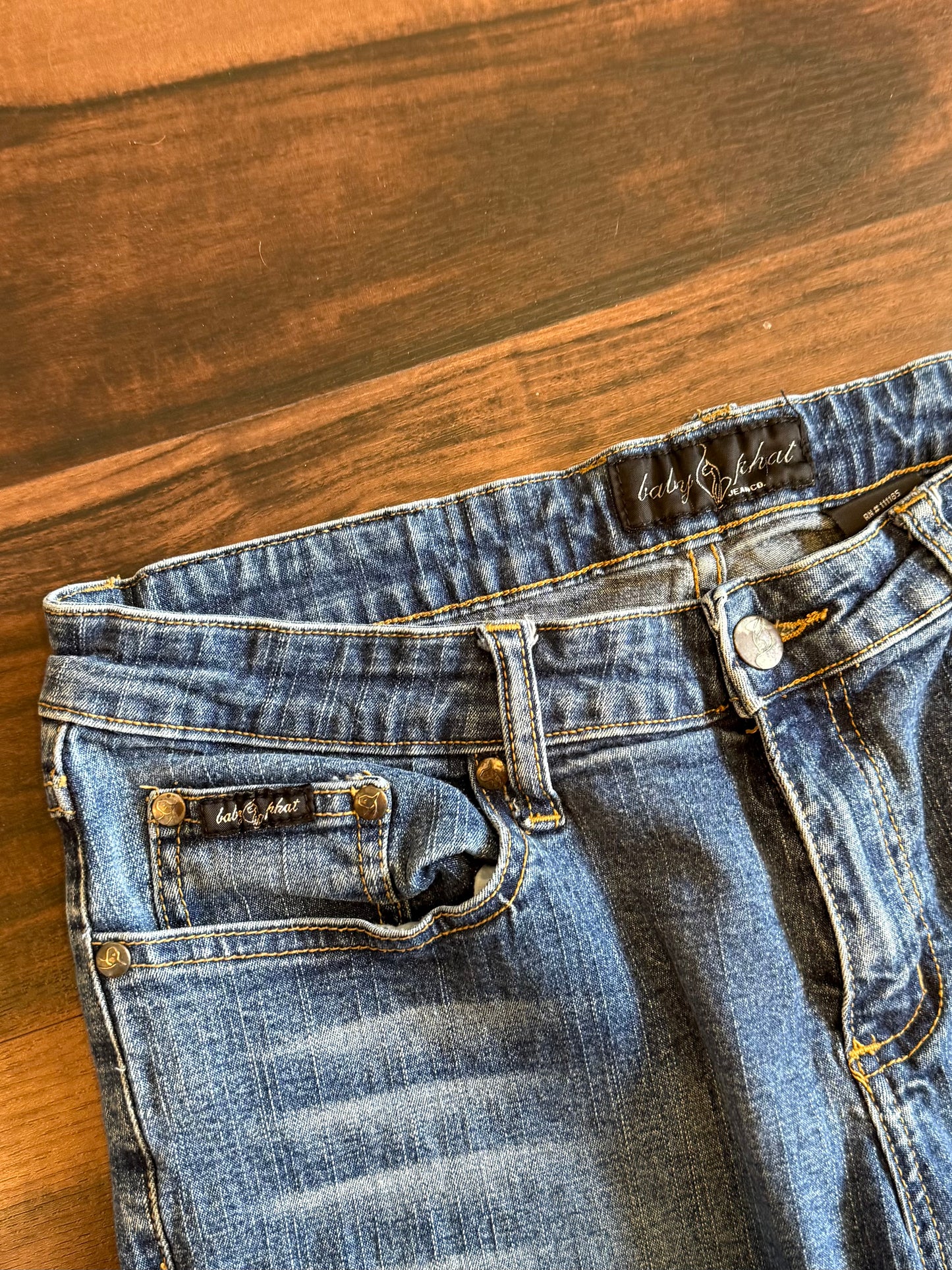 Vintage Baby Phat Capri Denim Pants- 31