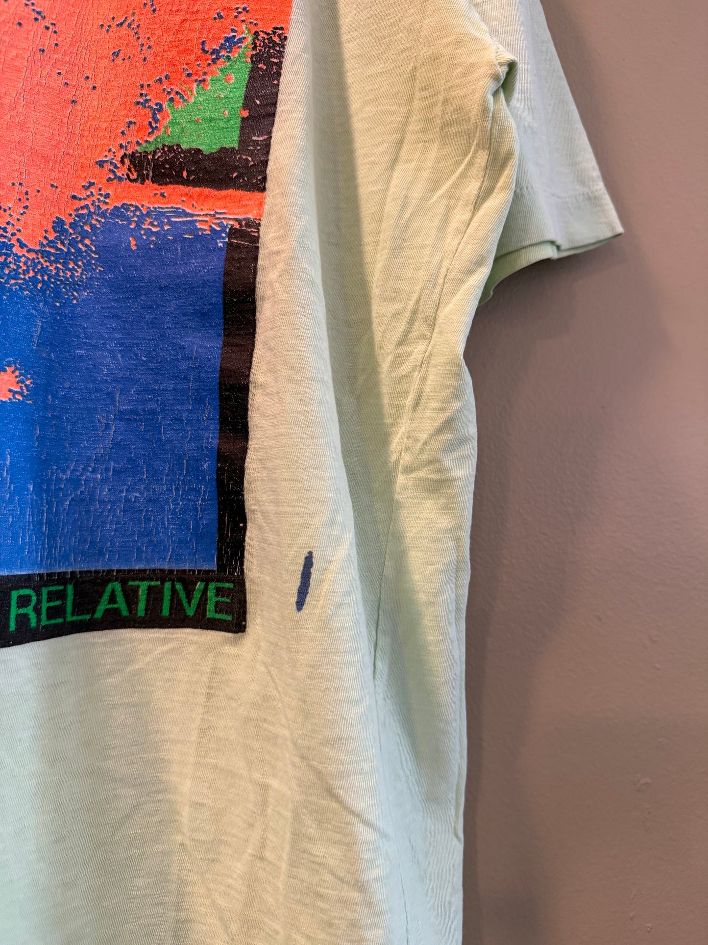 Vintage 80s Ocean Pacific Style Albert Einstein Surfwear T-Shirt- XL