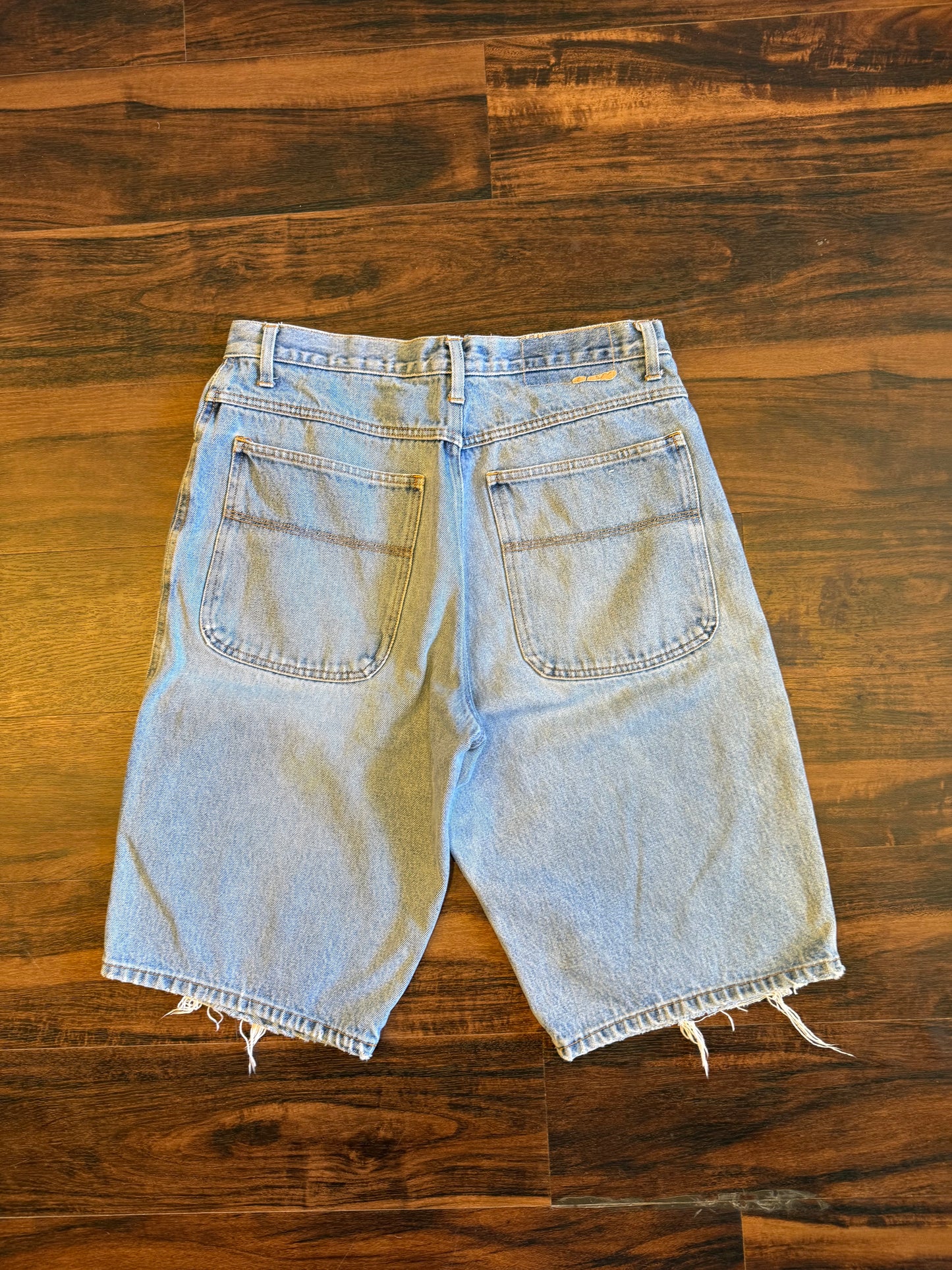 Vintage Brian Brothers Light Wash Streetwear Jean Shorts- 32
