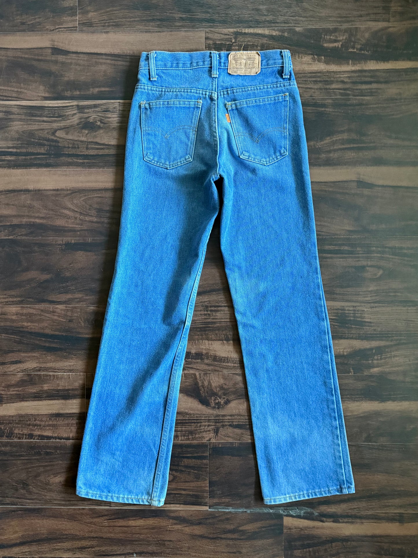 Vintage ‘70s Levi’s Orange Tab Denim Jeans- 26x31