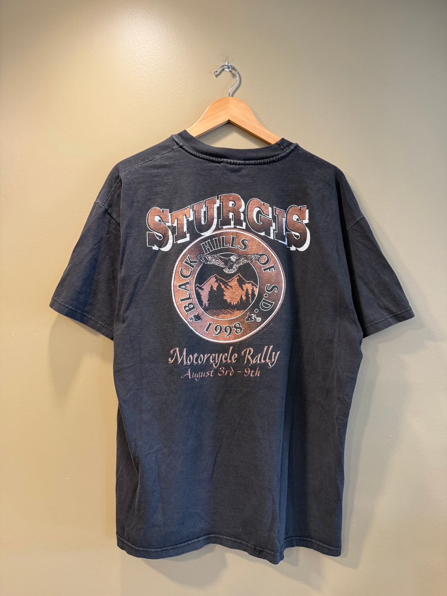 Vintage Sturgis 98 Biker Rally T-Shirt- XL
