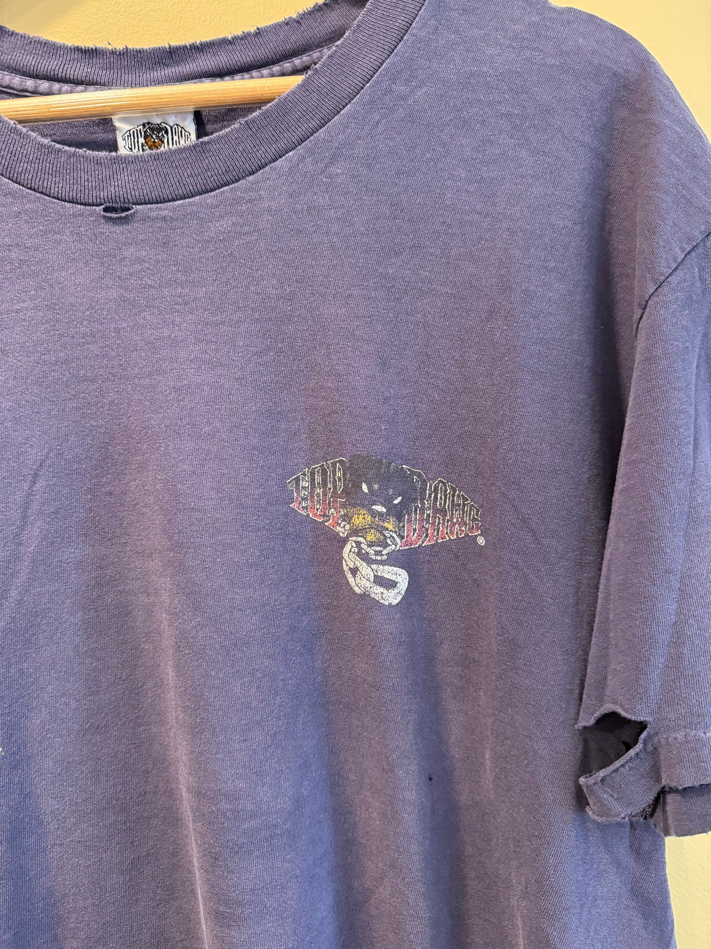 Vintage Top Dawg Menace 2 Society Distressed T-Shirt- XL