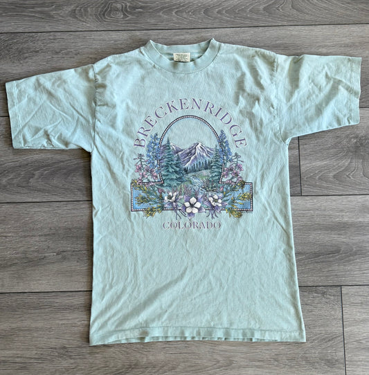 Vintage Breckenridge Colorado Nature T-Shirt- S/M