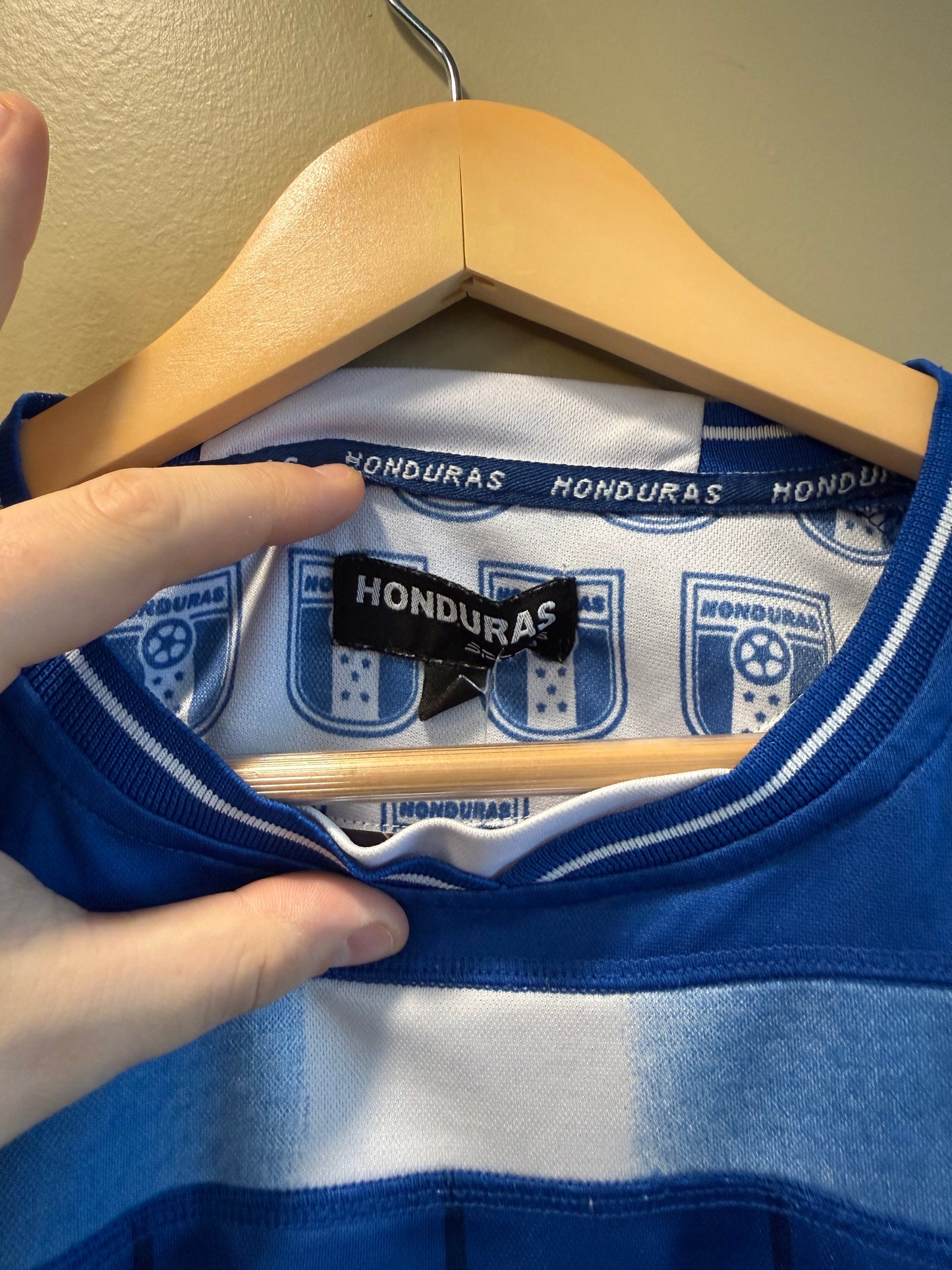 Vintage Honduras National Team 2010 World Cup Blue Soccer Jersey- M