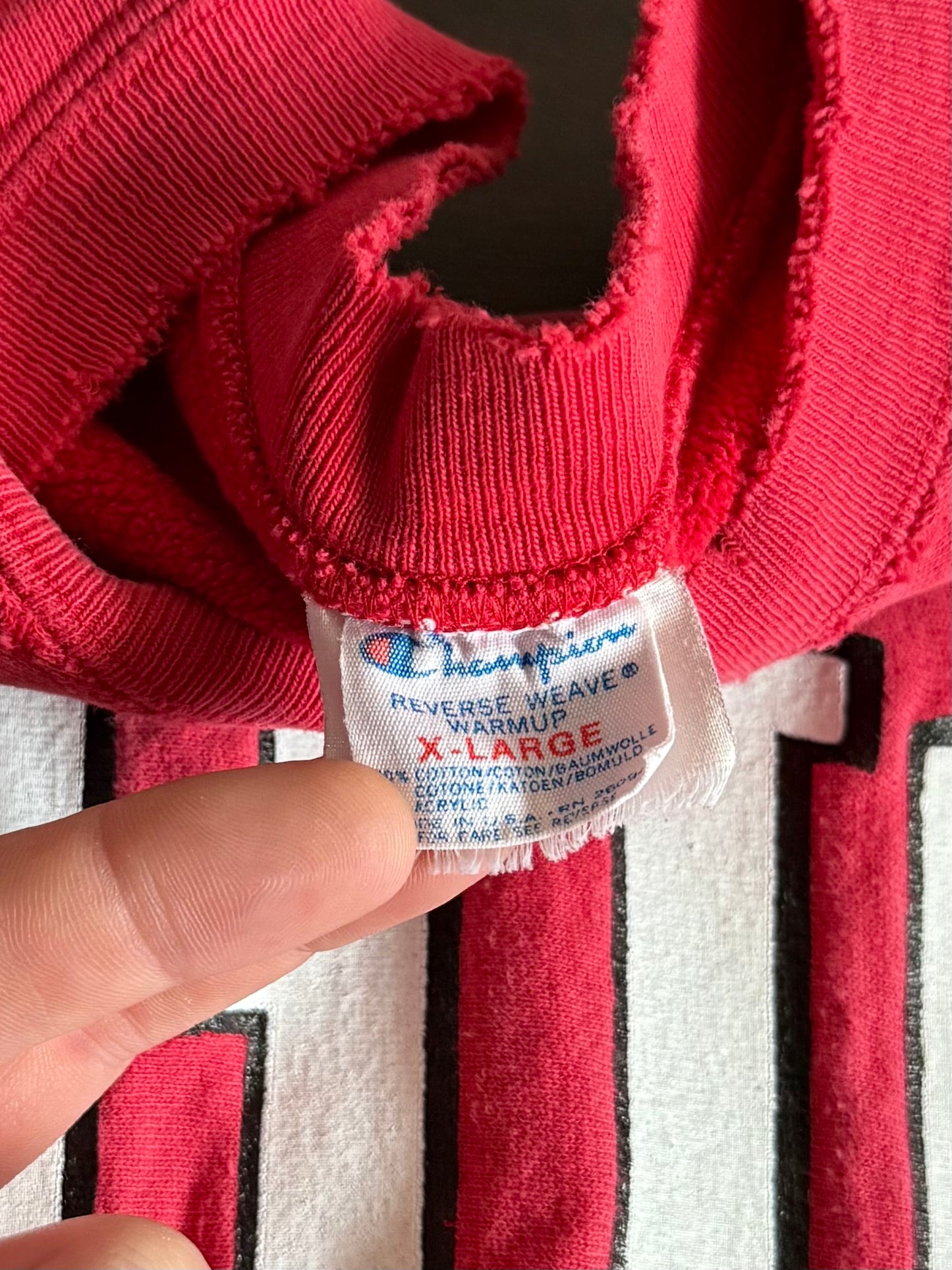 Vintage 80s Ohio State University Champion Reverse Weave Crewneck Sweatshirt- M